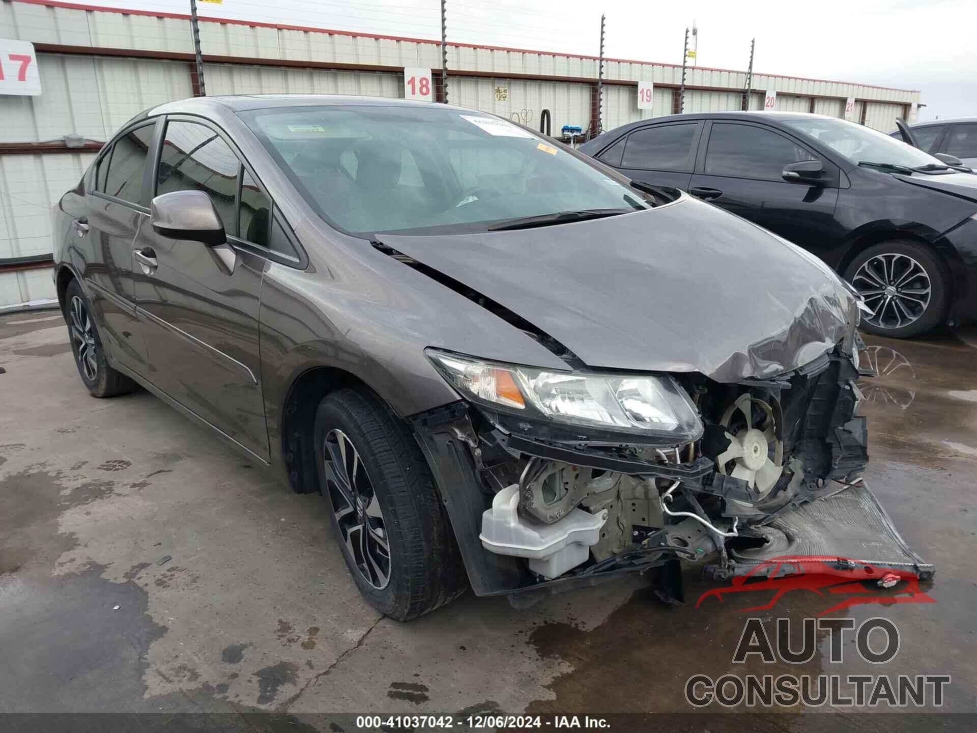 HONDA CIVIC 2013 - 19XFB2F86DE058463