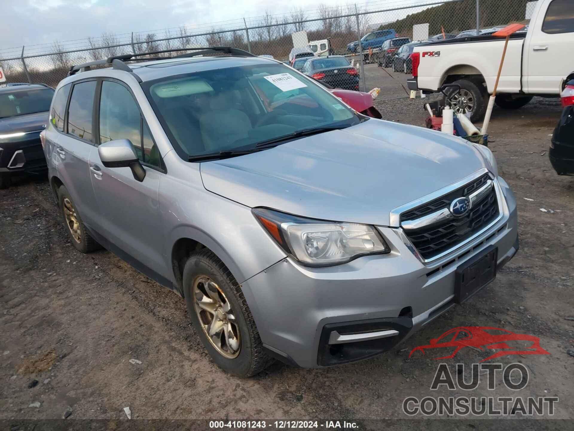 SUBARU FORESTER 2018 - JF2SJAEC3JH433024