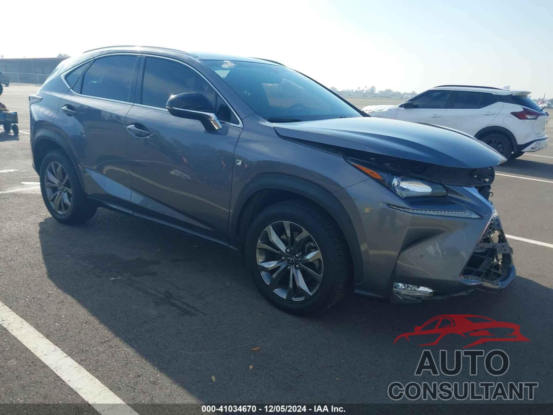 LEXUS NX 200T 2016 - JTJYARBZ5G2031322