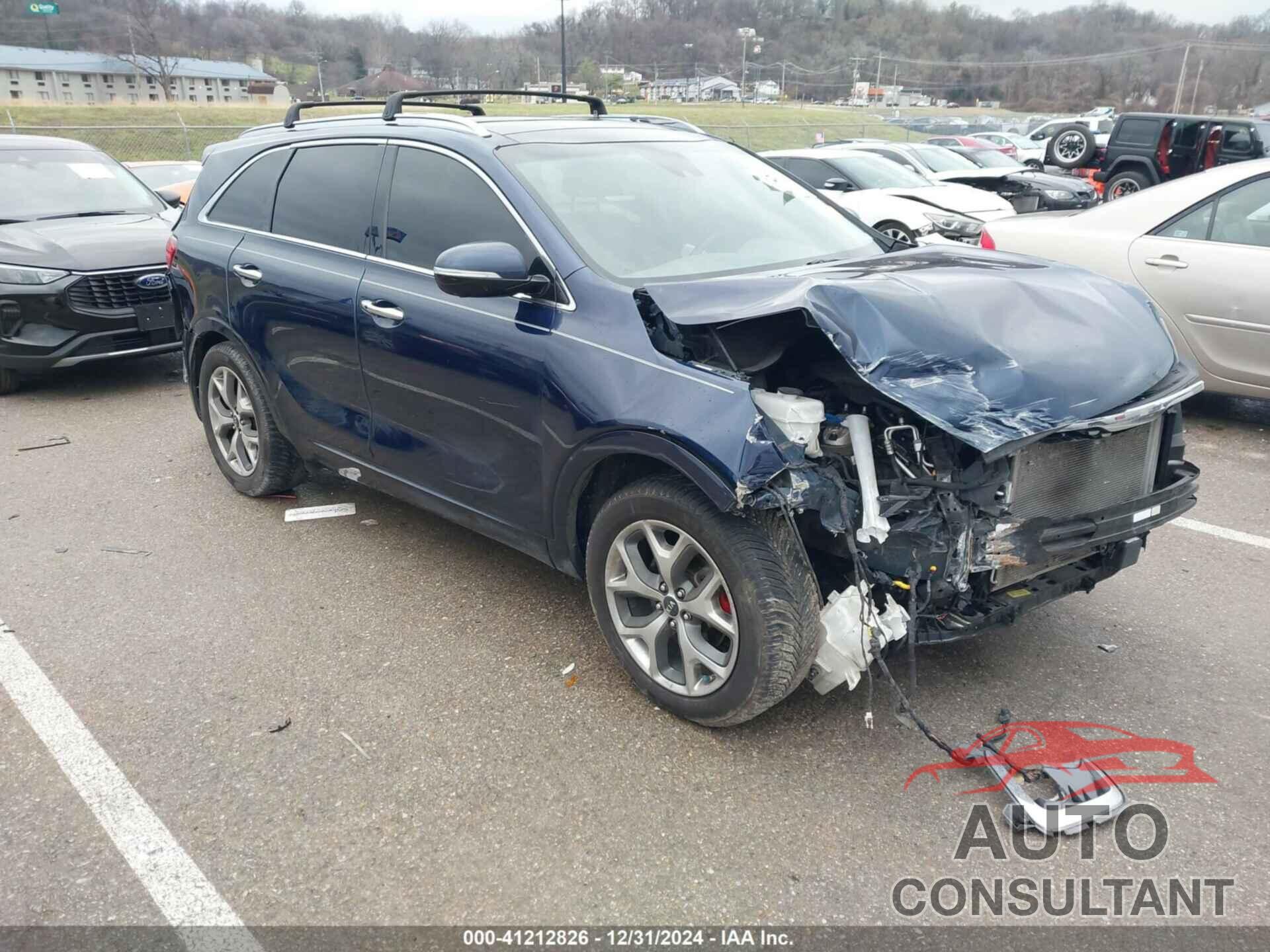 KIA SORENTO 2019 - 5XYPK4A52KG470134