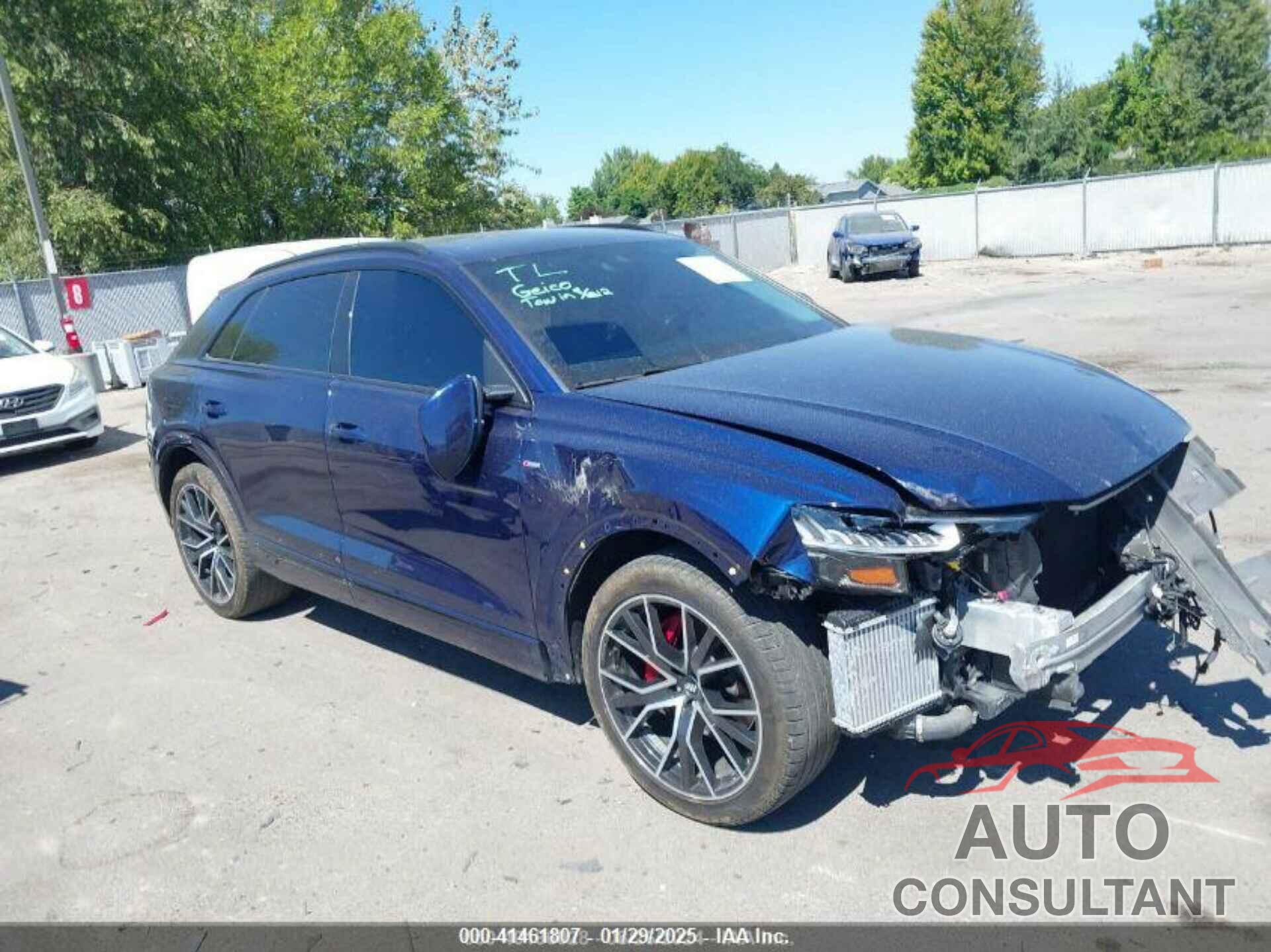 AUDI Q8 2019 - WA1FVBF13KD033878