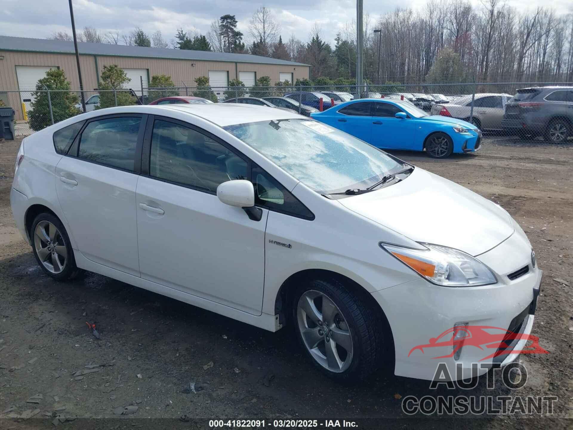 TOYOTA PRIUS 2013 - JTDKN3DU7D5599352