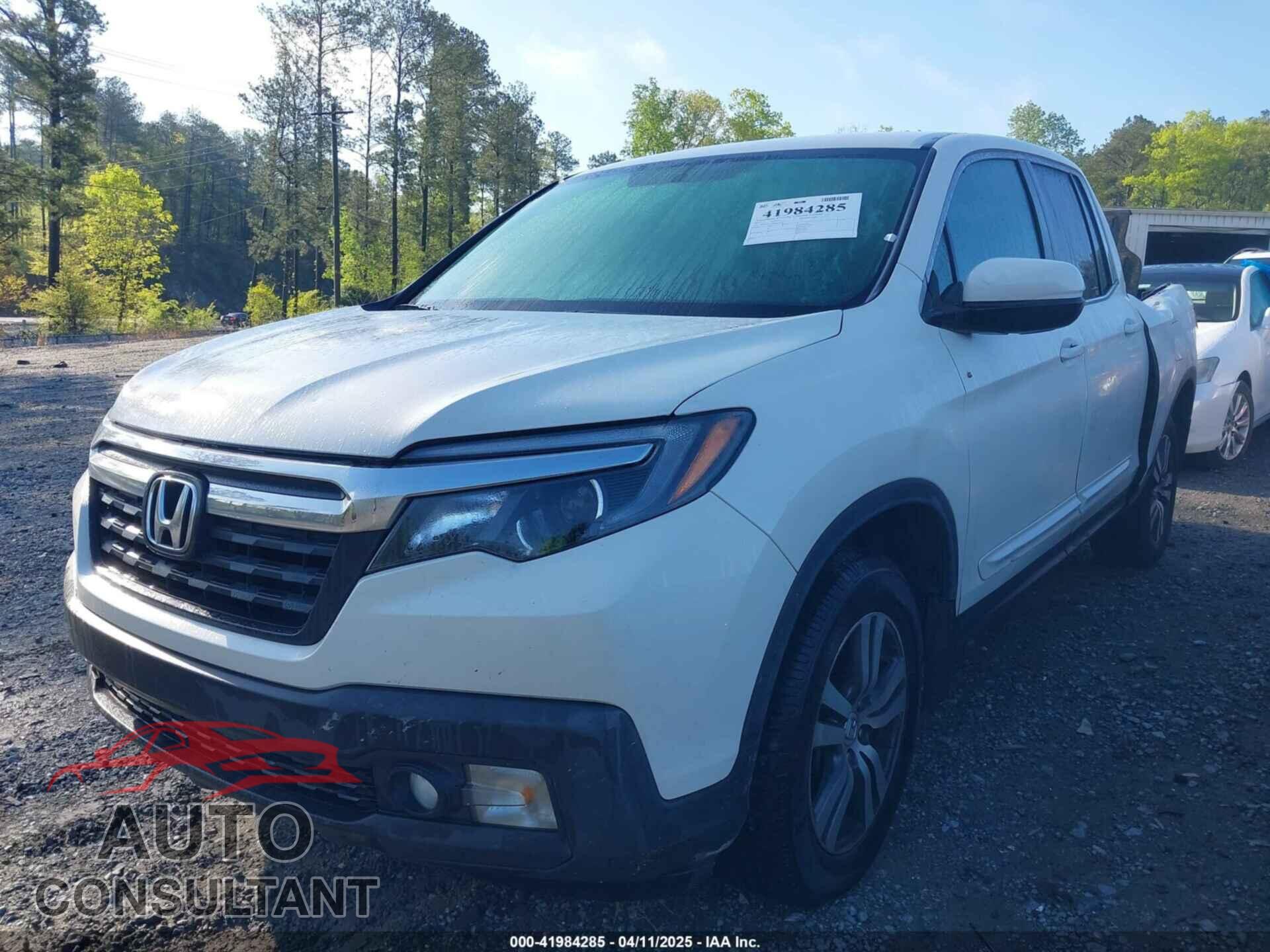 HONDA RIDGELINE 2017 - 5FPYK3F46HB022954