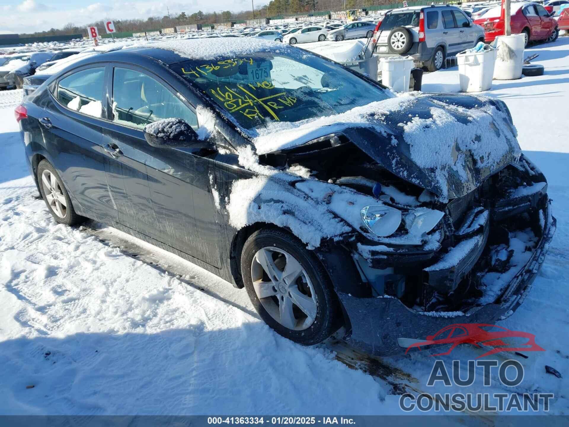 HYUNDAI ELANTRA 2013 - 5NPDH4AE2DH240560
