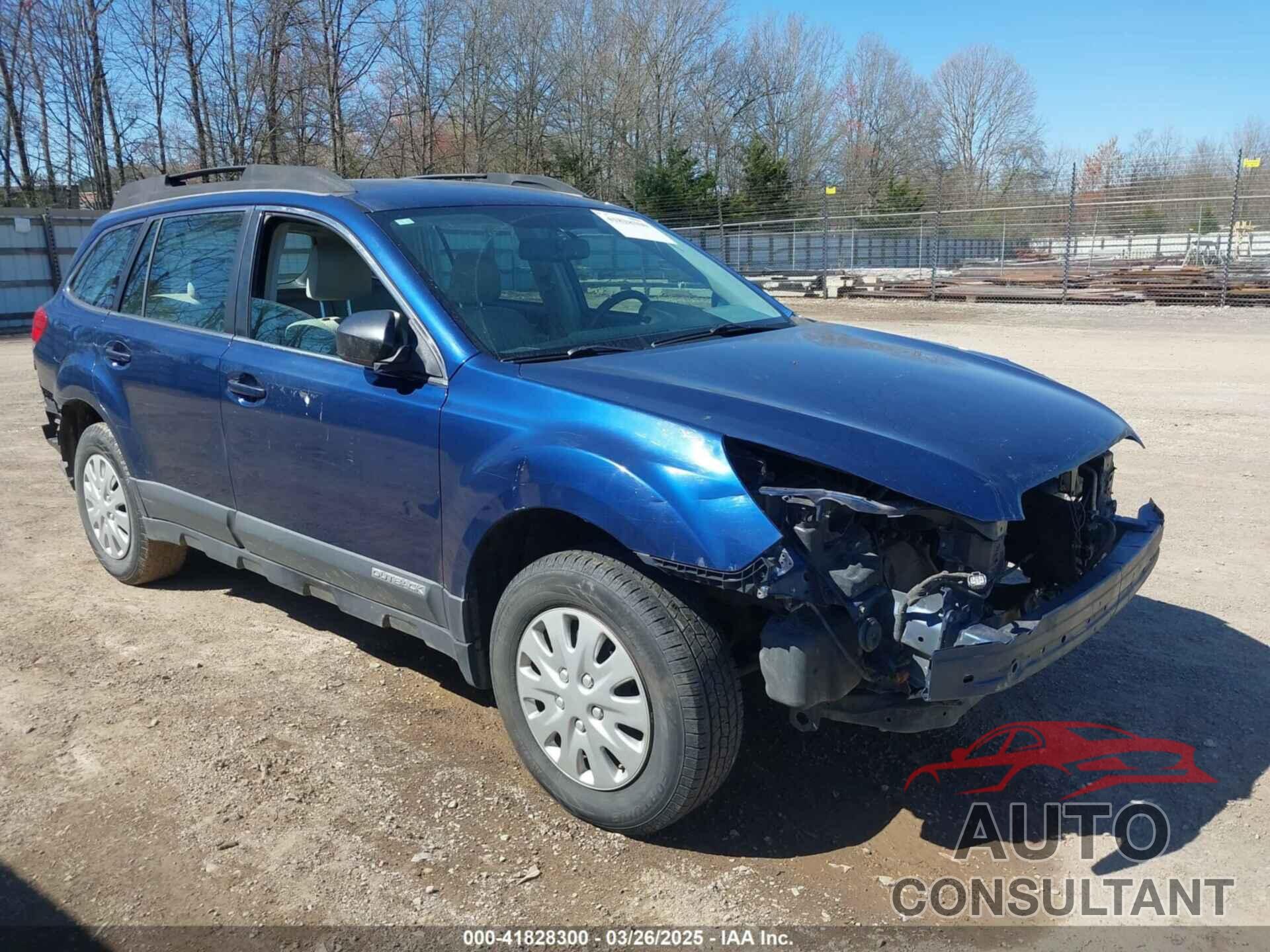 SUBARU OUTBACK 2011 - 4S4BRBAC0B3375869