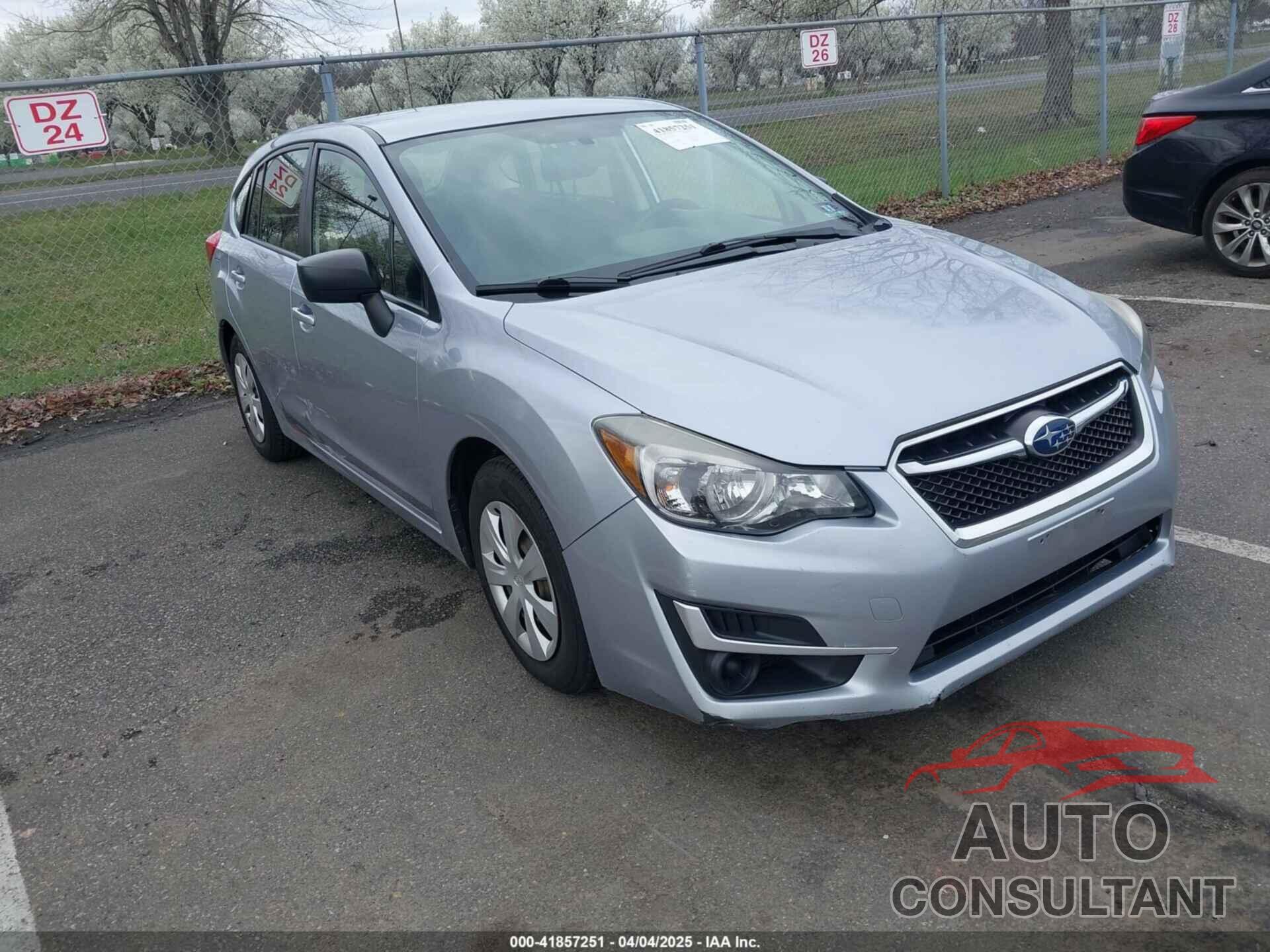 SUBARU IMPREZA 2015 - JF1GPAA68F9220919