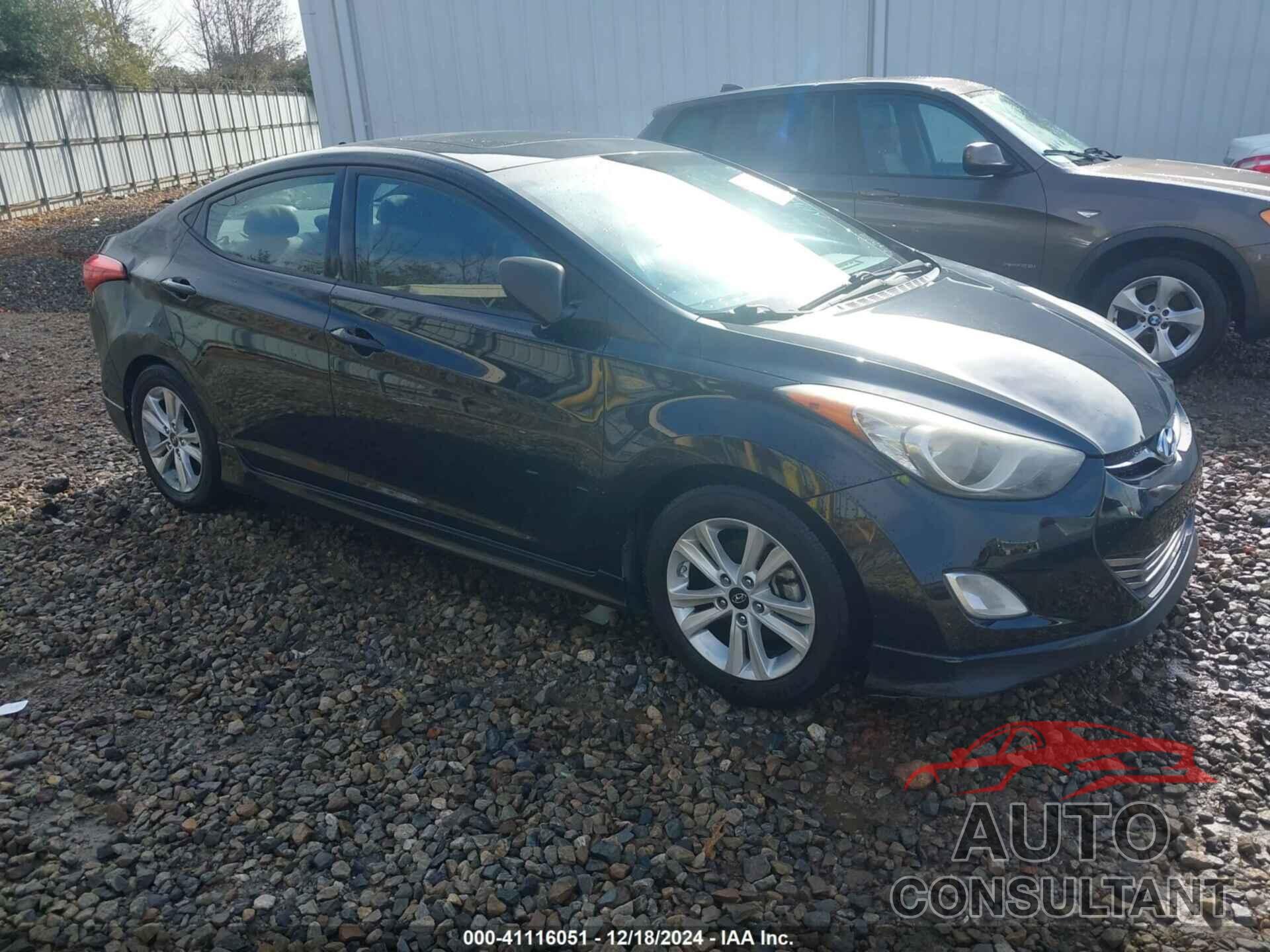 HYUNDAI ELANTRA 2013 - 5NPDH4AE0DH239231