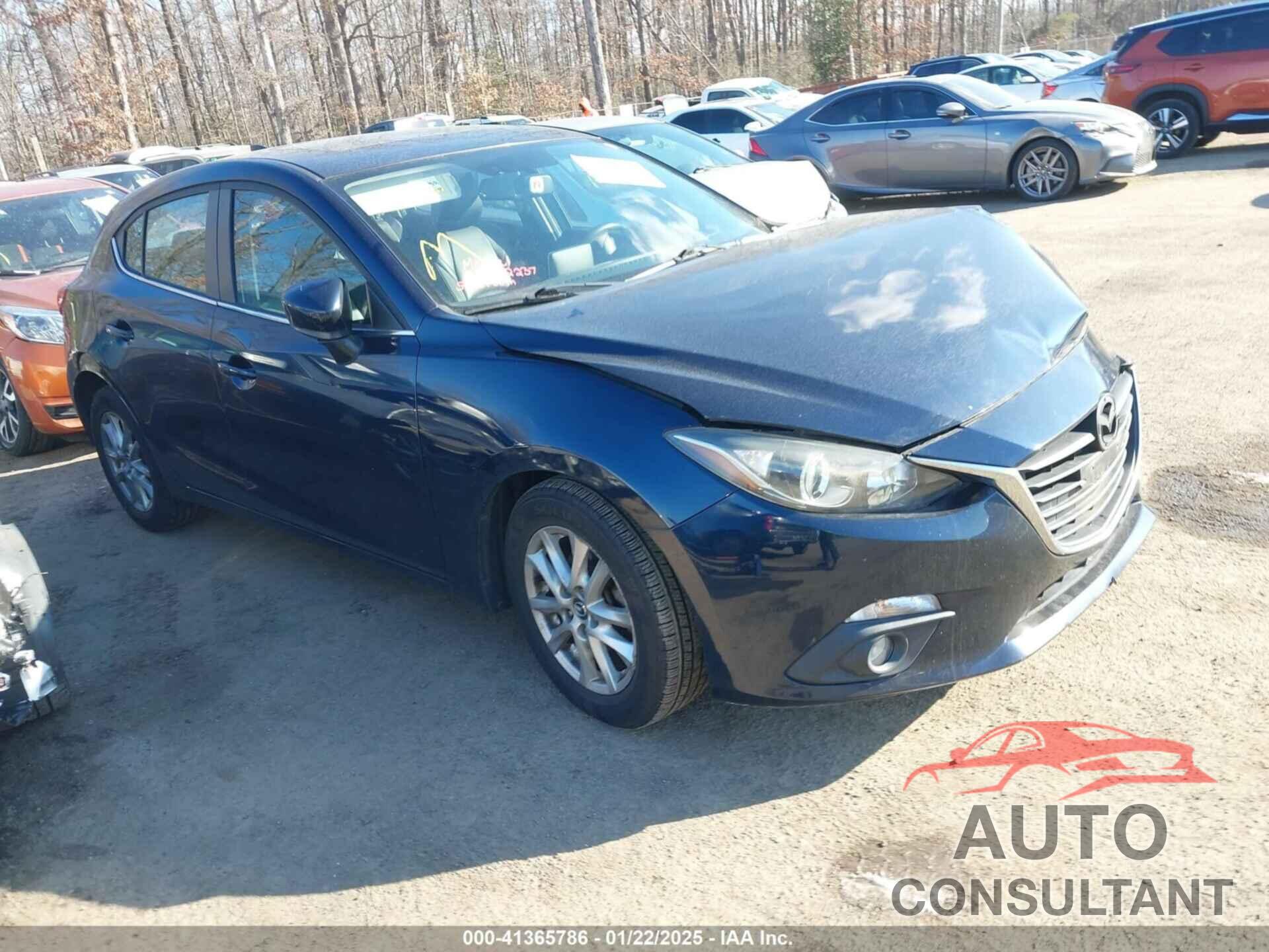 MAZDA MAZDA3 2016 - JM1BM1N72G1327884