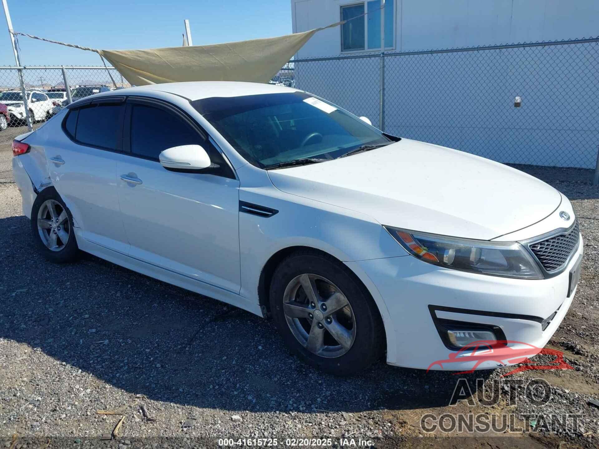 KIA OPTIMA 2015 - KNAGM4A77F5650930