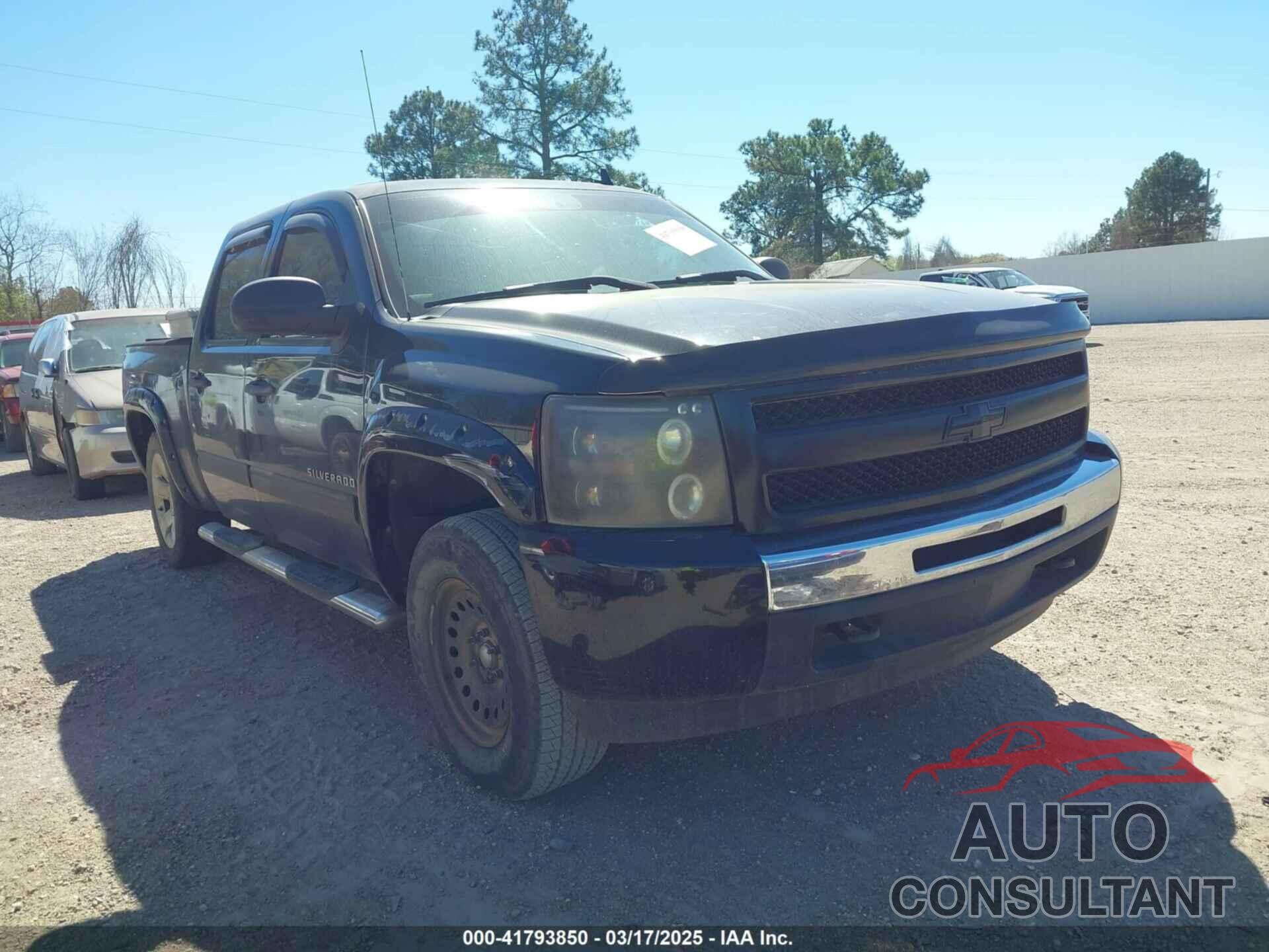 CHEVROLET SILVERADO 1500 2009 - 3GCEK23M69G258672