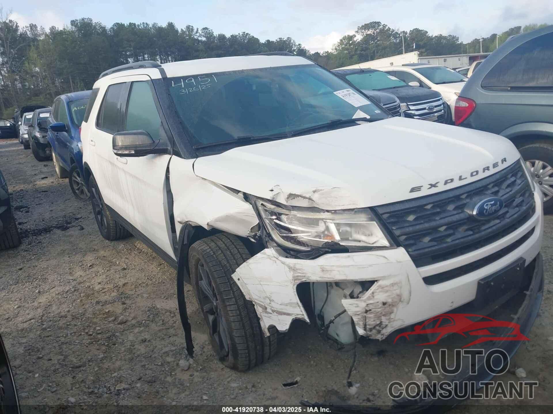 FORD EXPLORER 2018 - 1FM5K7D8XJGA24951