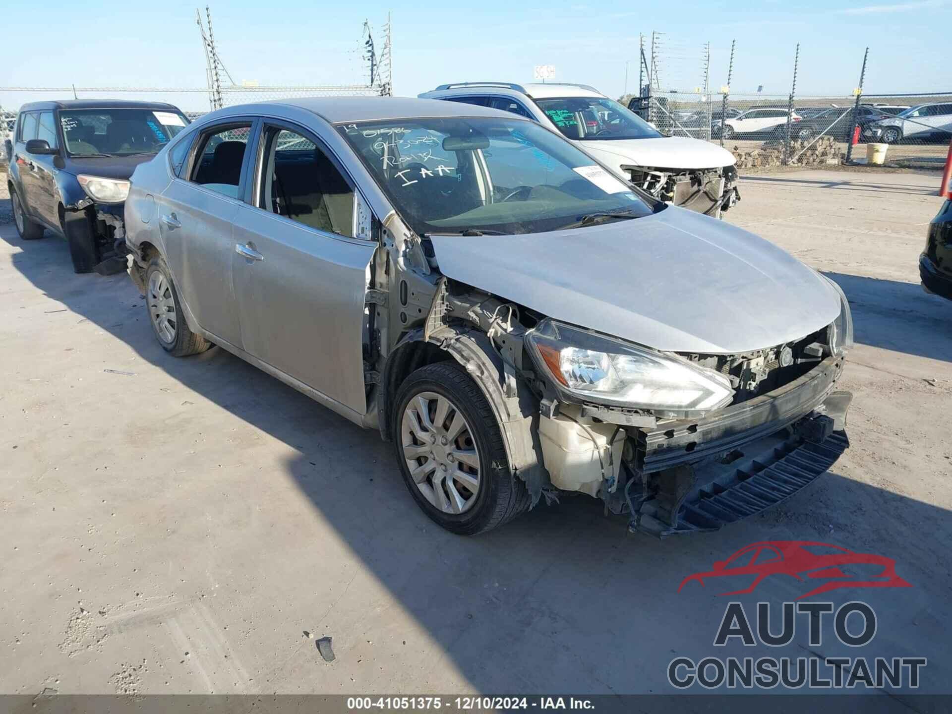 NISSAN SENTRA 2019 - 3N1AB7AP5KY301586