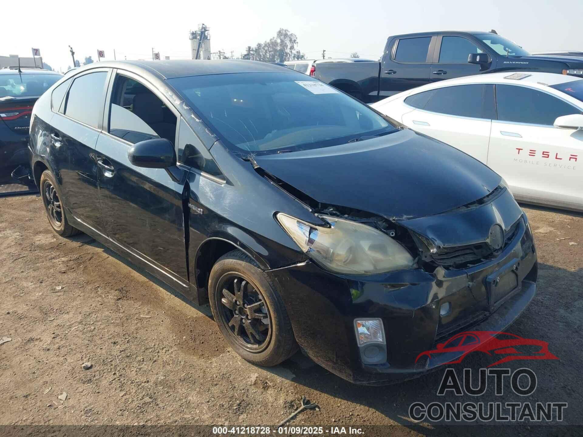 TOYOTA PRIUS 2011 - JTDKN3DU0B1401019