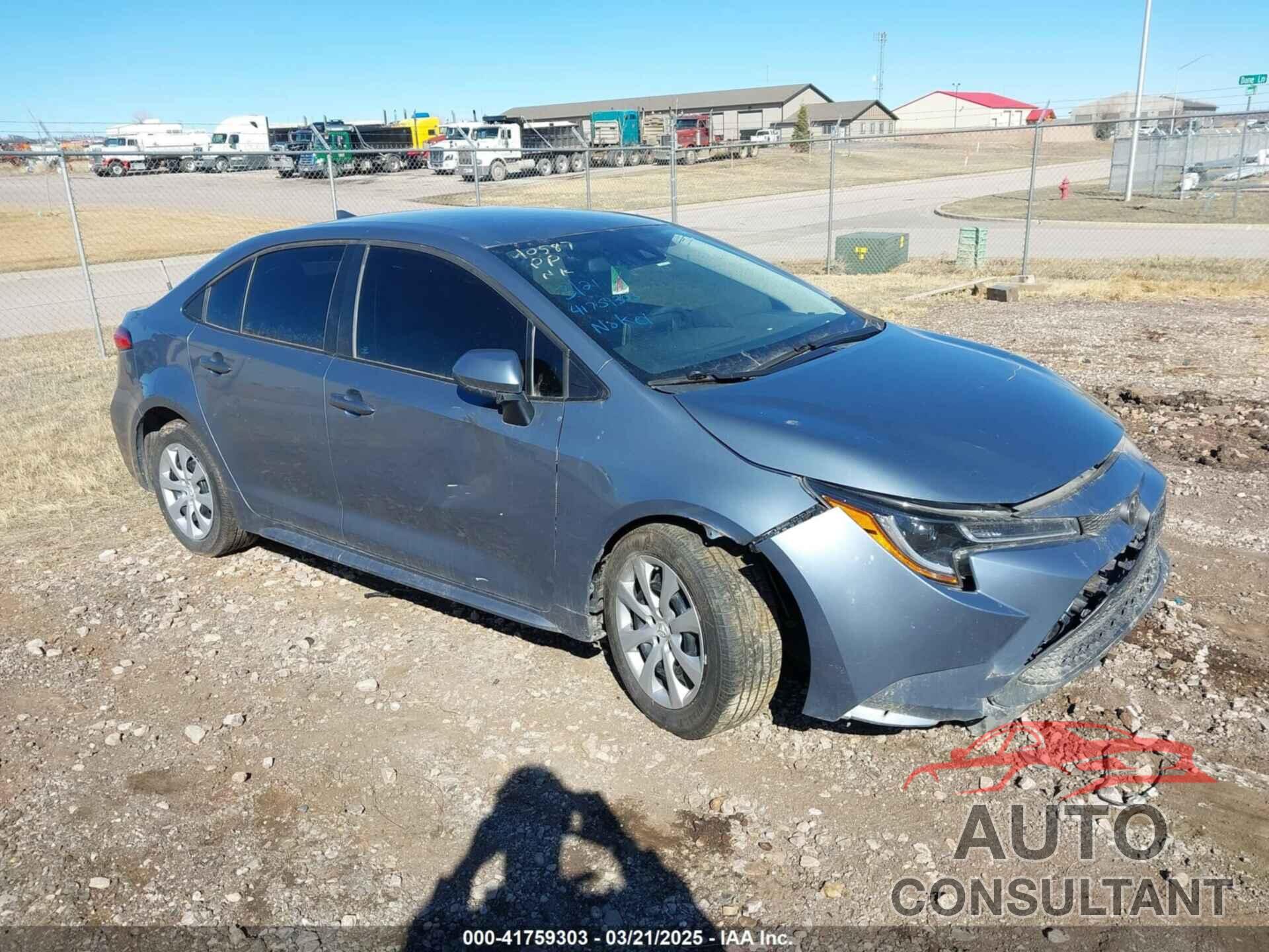 TOYOTA COROLLA 2021 - 5YFEPMAE2MP153140