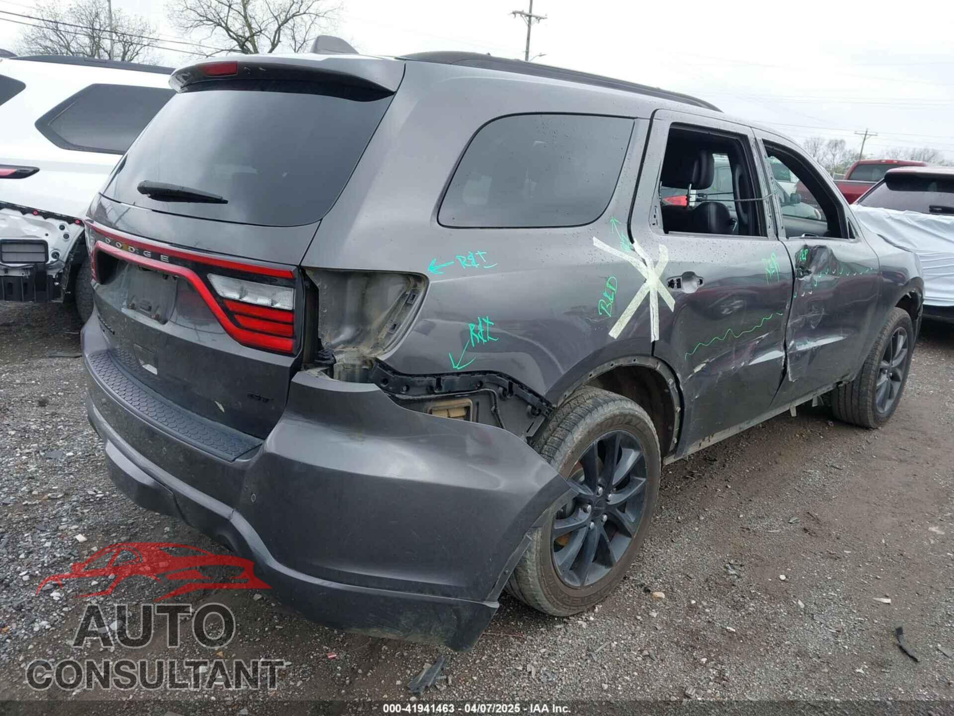 DODGE DURANGO 2017 - 1C4RDJDG9HC820788