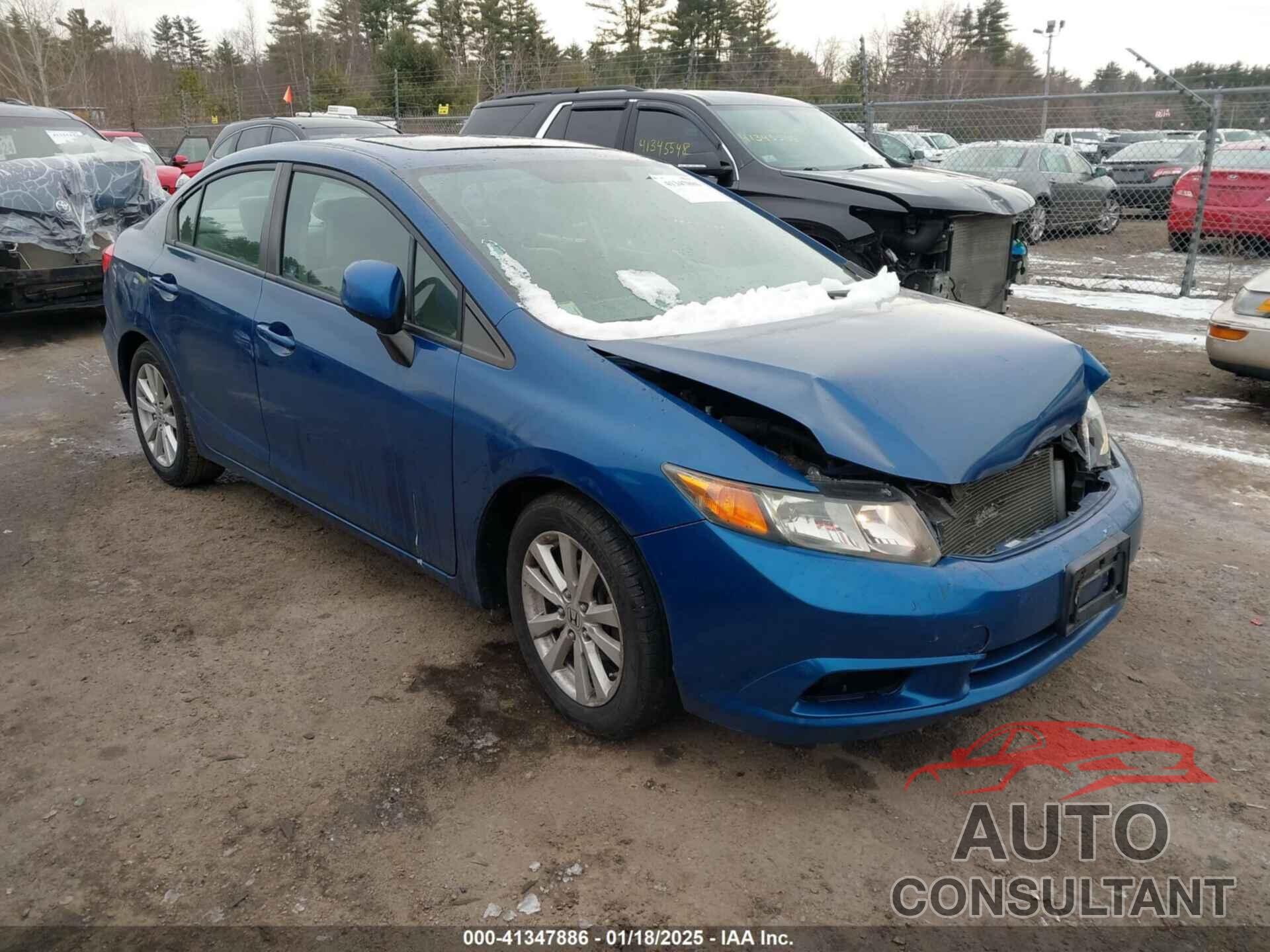 HONDA CIVIC 2012 - 2HGFB2F83CH542918