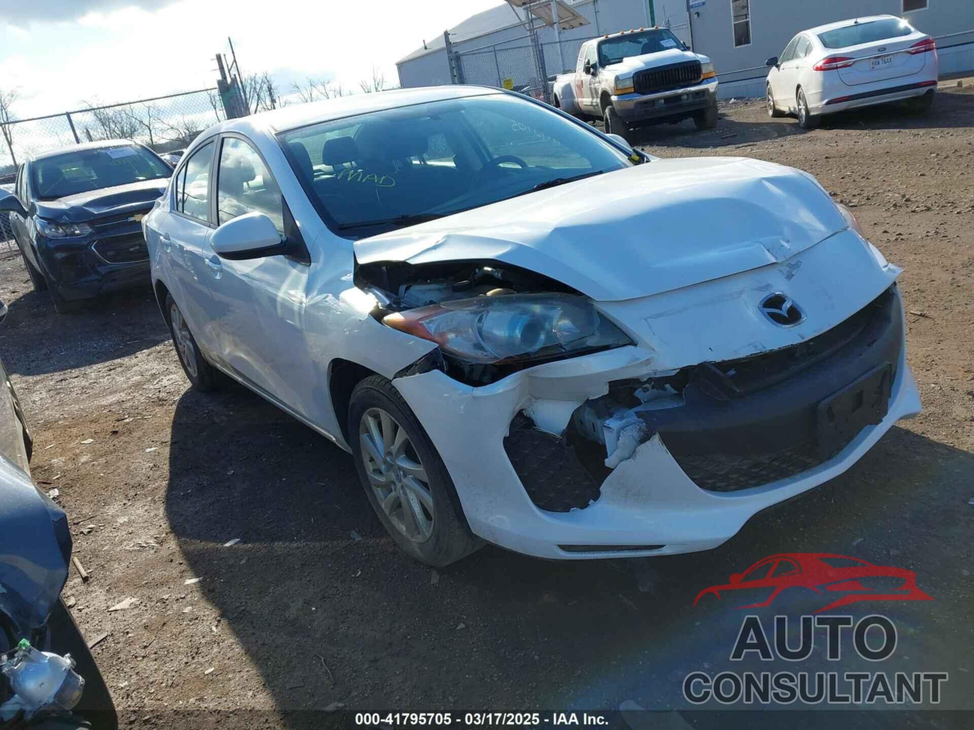 MAZDA MAZDA3 2012 - JM1BL1V71C1549846
