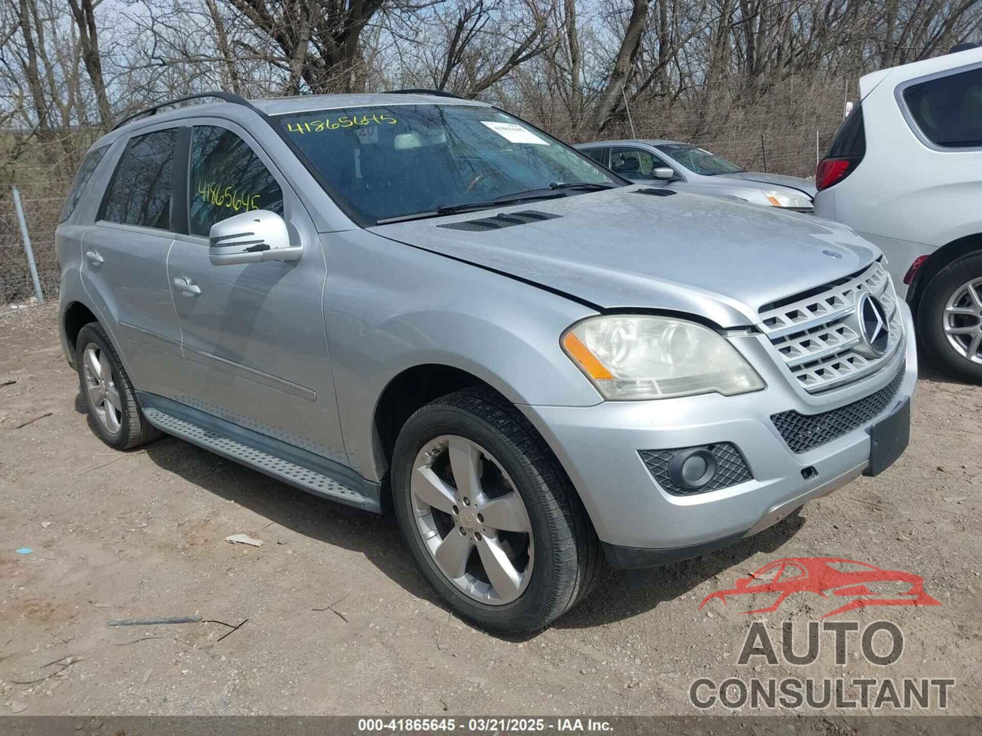 MERCEDES-BENZ ML 350 2011 - 4JGBB5GB4BA666133
