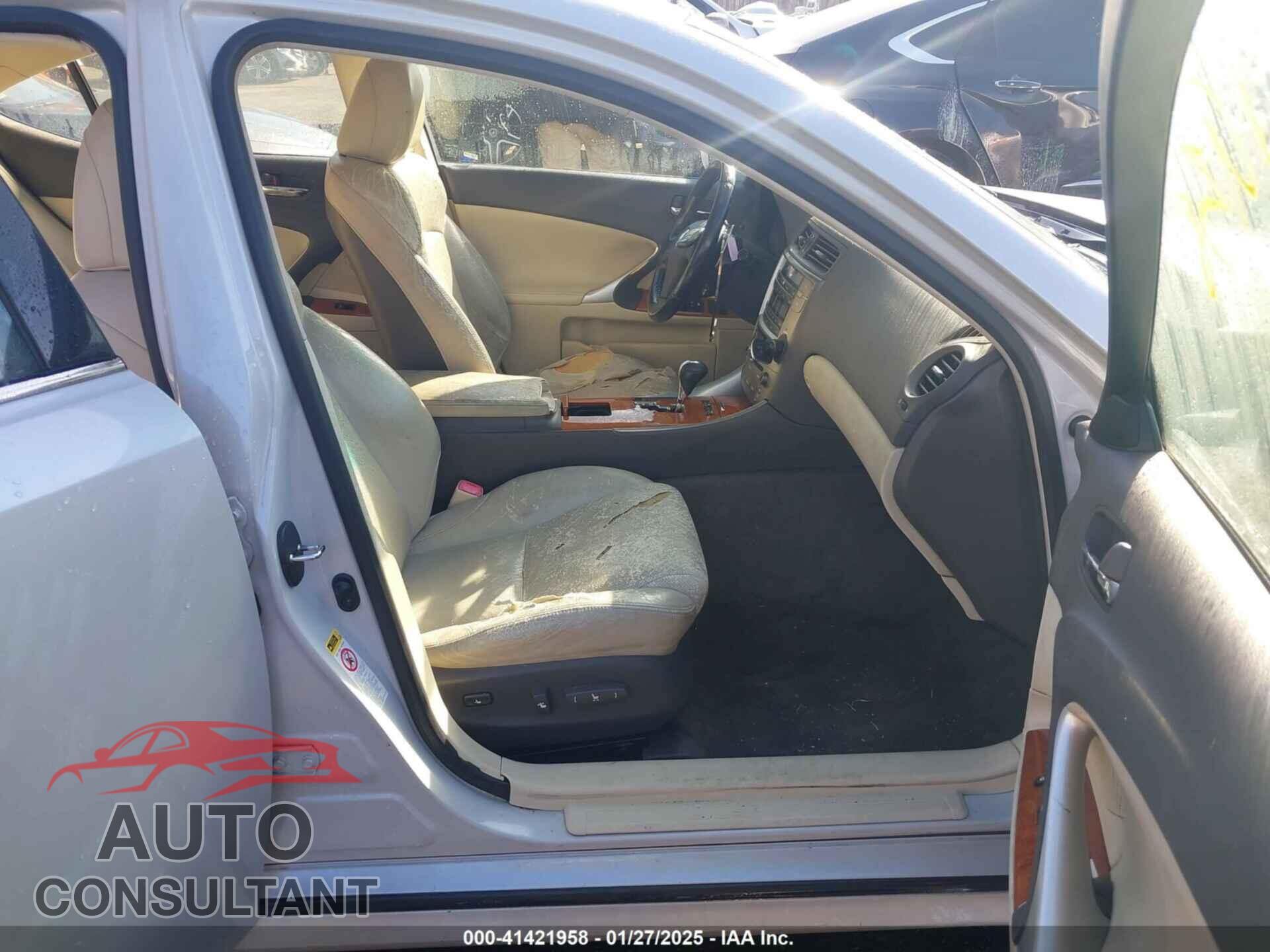 LEXUS IS 250 2009 - JTHBK262195105409