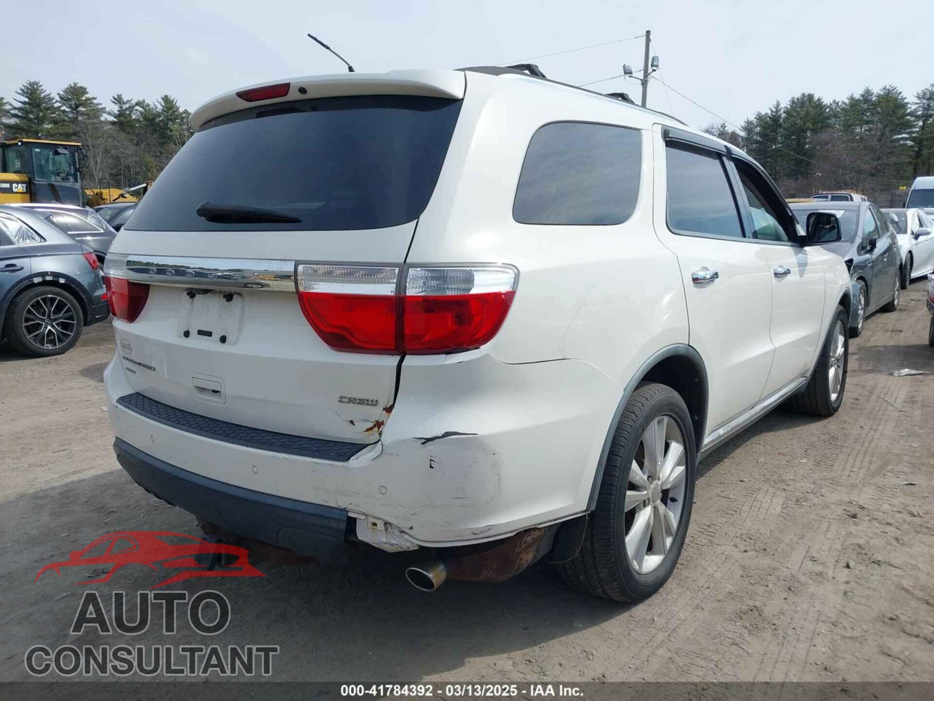 DODGE DURANGO 2011 - 1D4RE4GGXBC734135