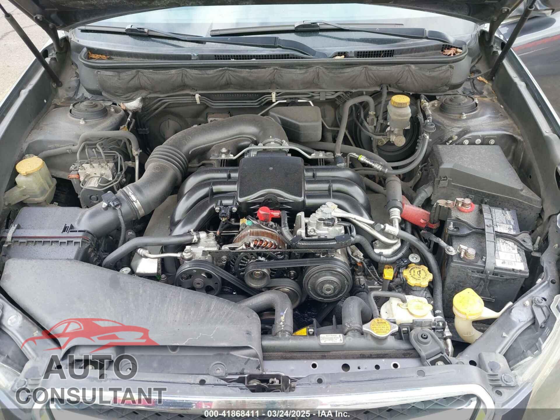 SUBARU LEGACY 2011 - 4S3BMDH62B2243202