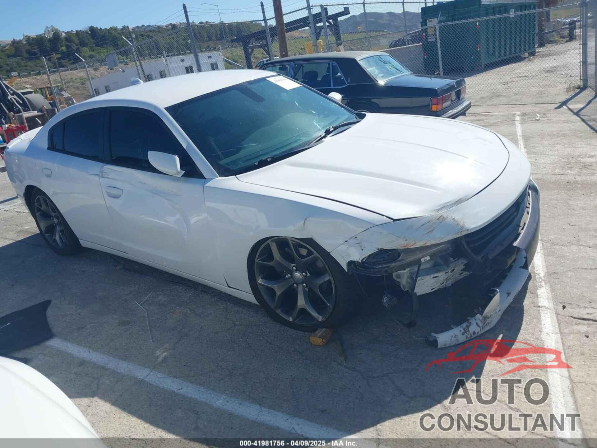 DODGE CHARGER 2015 - 2C3CDXHG4FH896310