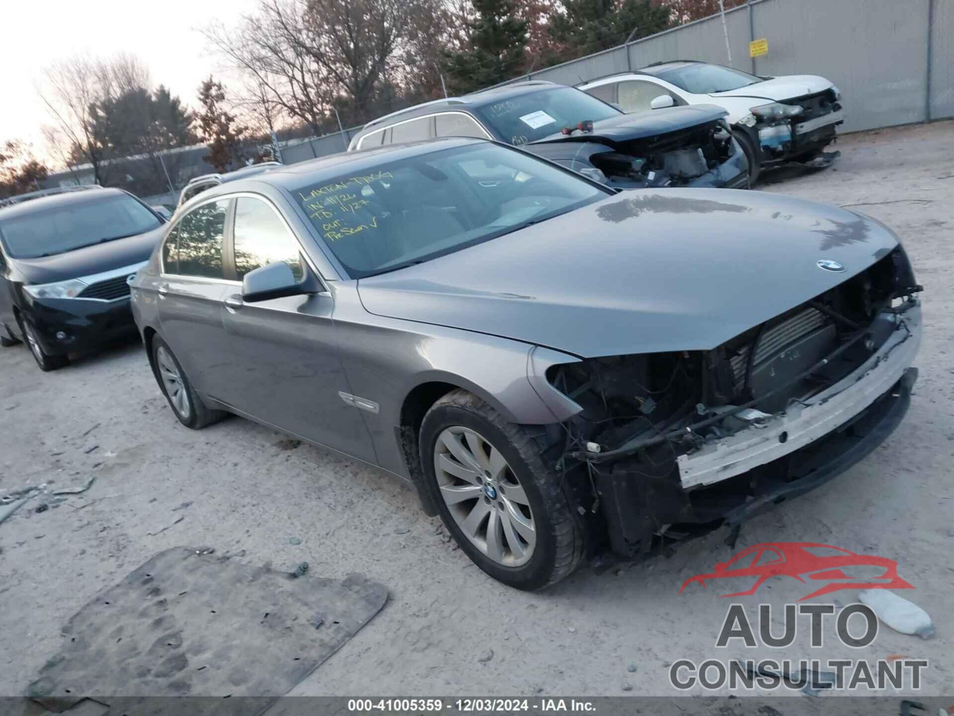 BMW 750LI 2011 - WBAKC8C57BC433478