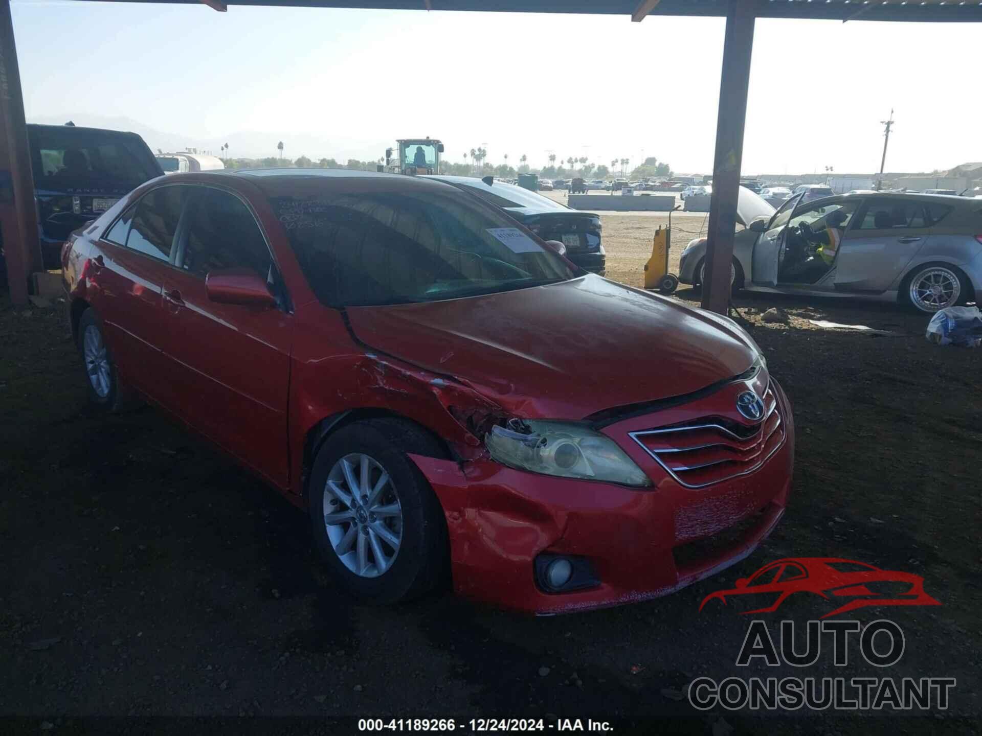 TOYOTA CAMRY 2011 - 4T1BK3EK0BU120256