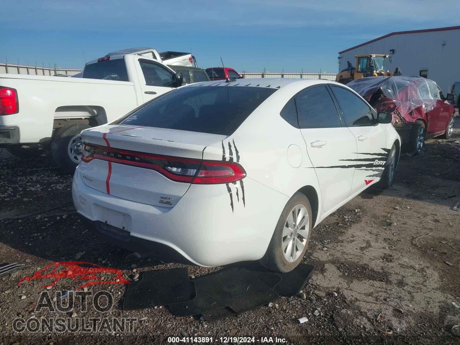 DODGE DART 2014 - 1C3CDFBBXED677015