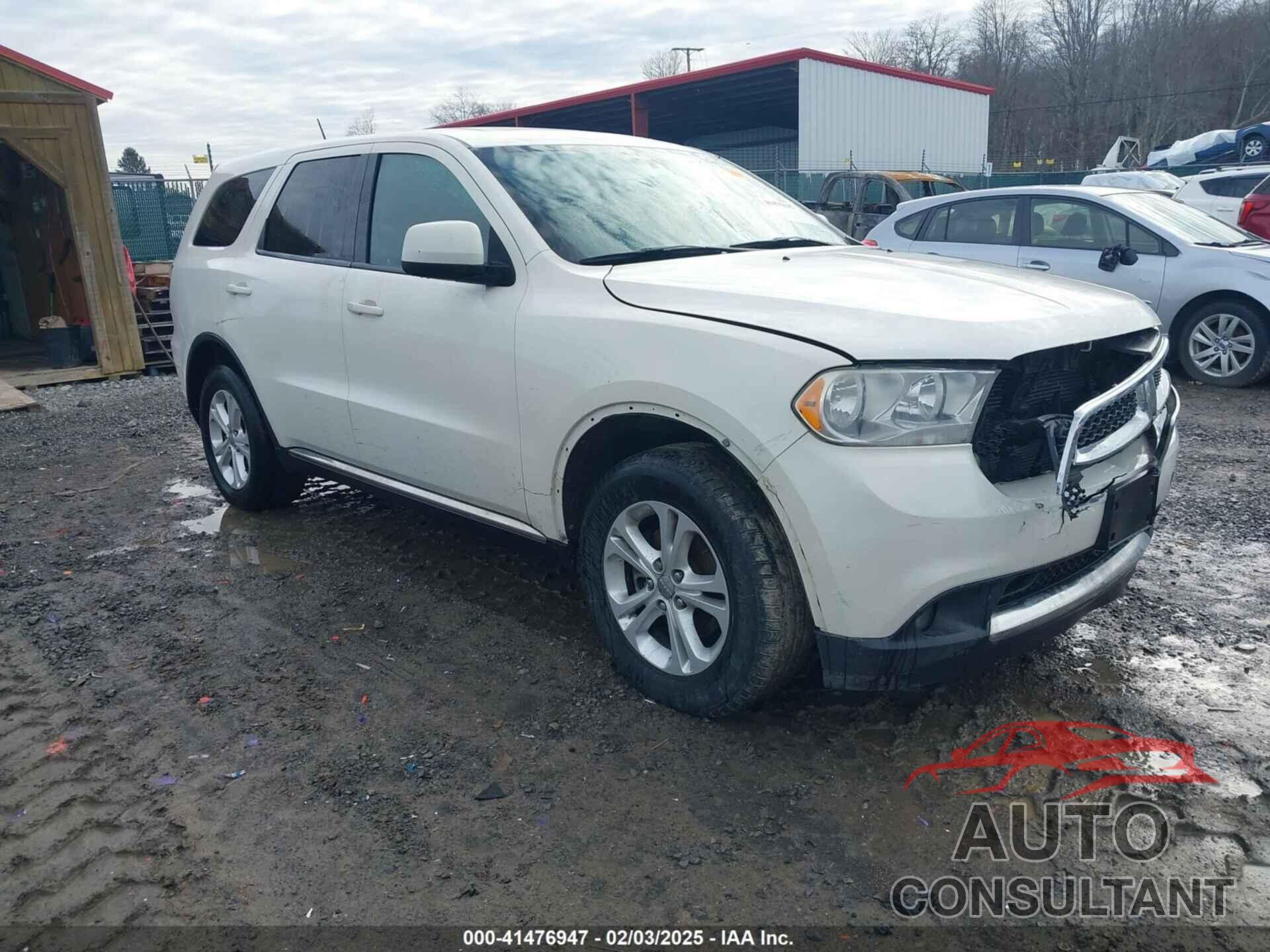 DODGE DURANGO 2012 - 1C4RDJAG1CC336434