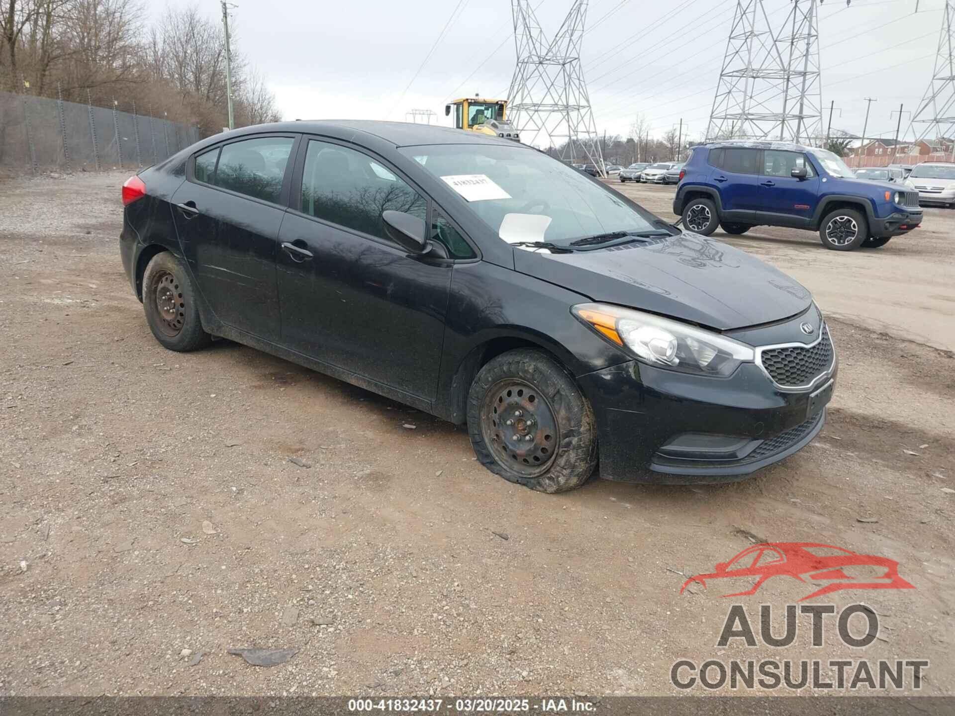 KIA FORTE 2014 - KNAFK4A67E5193544