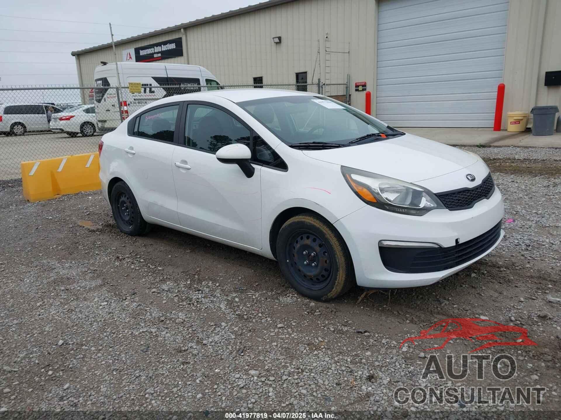 KIA RIO 2017 - KNADM4A32H6072653