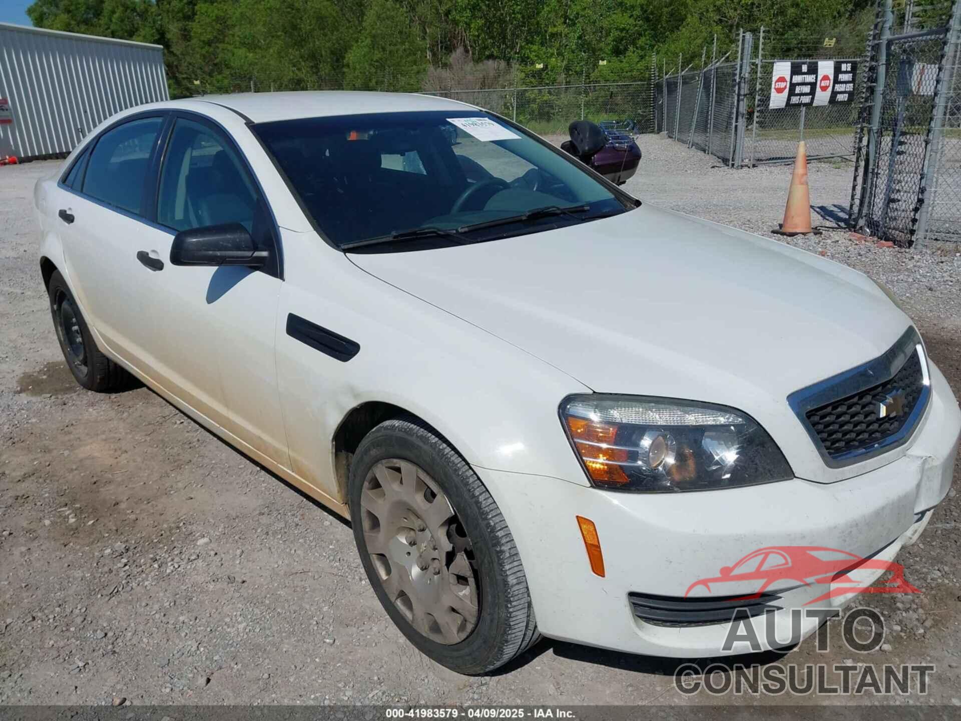 CHEVROLET CAPRICE 2012 - 6G1MK5U20CL601072