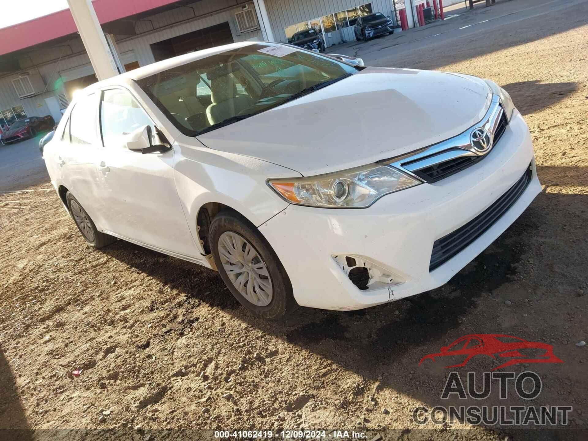 TOYOTA CAMRY 2012 - 4T4BF1FK6CR234132