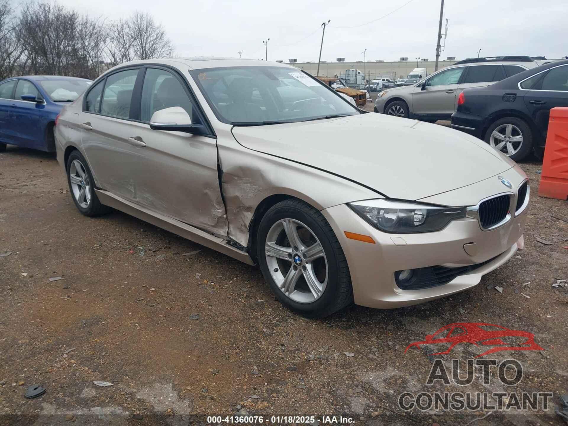 BMW 3 SERIES 2014 - WBA3B5C58EP542504