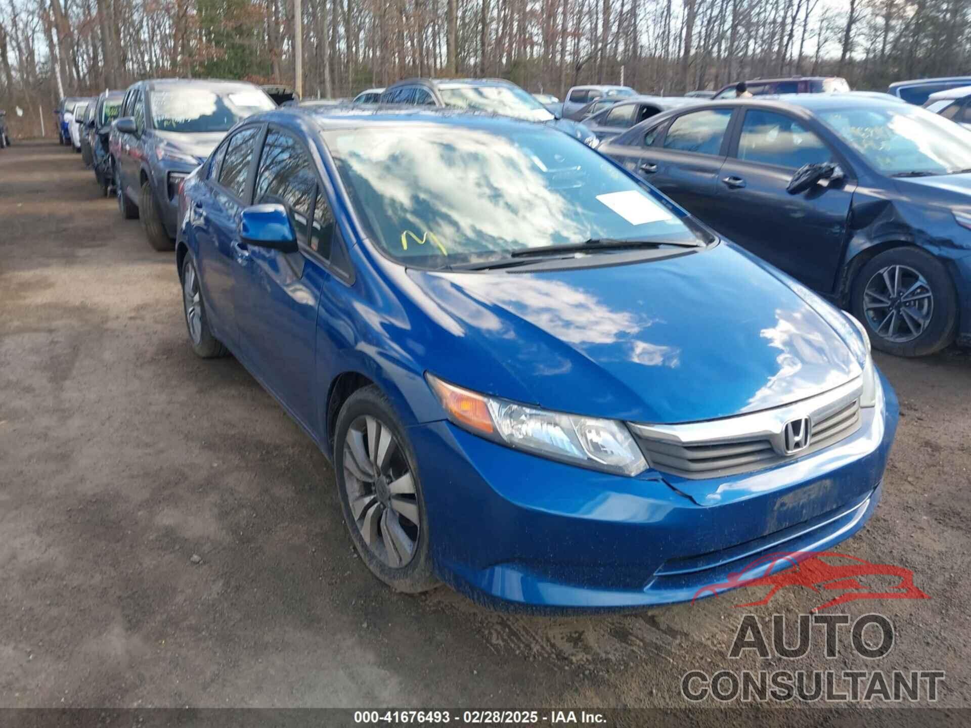 HONDA CIVIC 2012 - 19XFB2F51CE359937