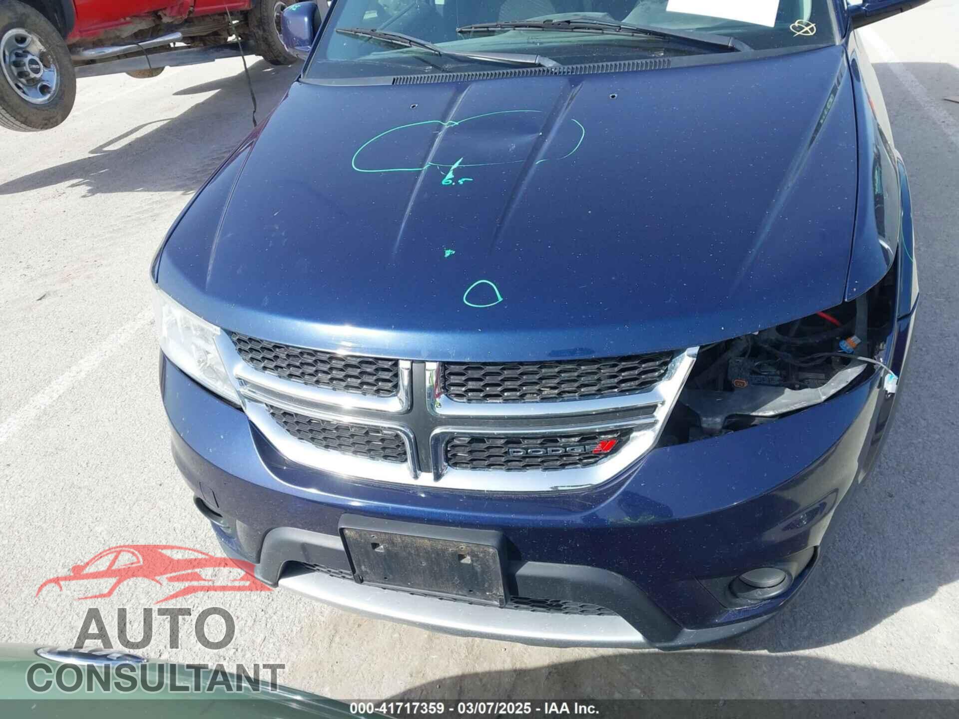 DODGE JOURNEY 2017 - 3C4PDDBG6HT697189