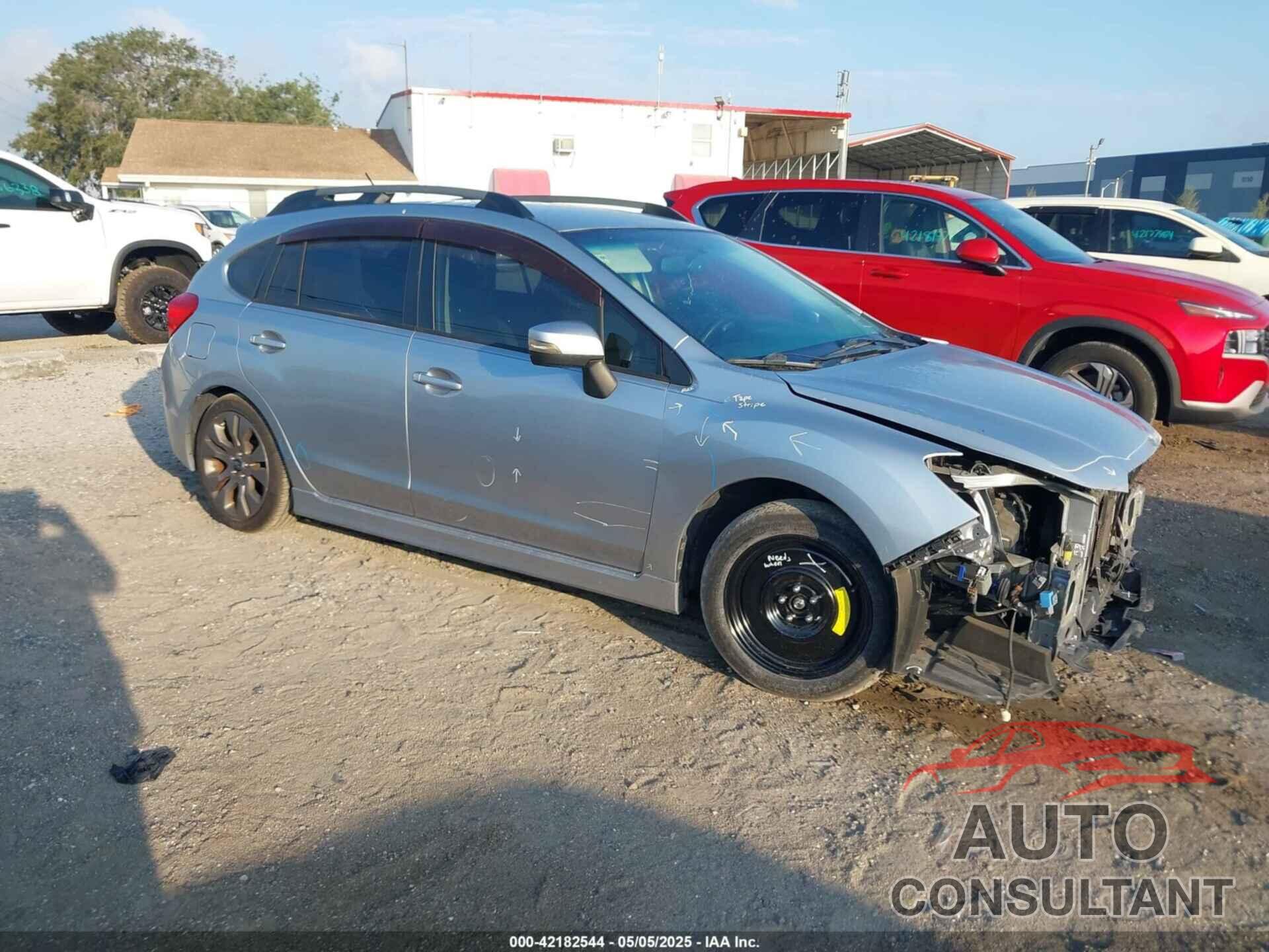 SUBARU IMPREZA 2015 - JF1GPAT65FH266954