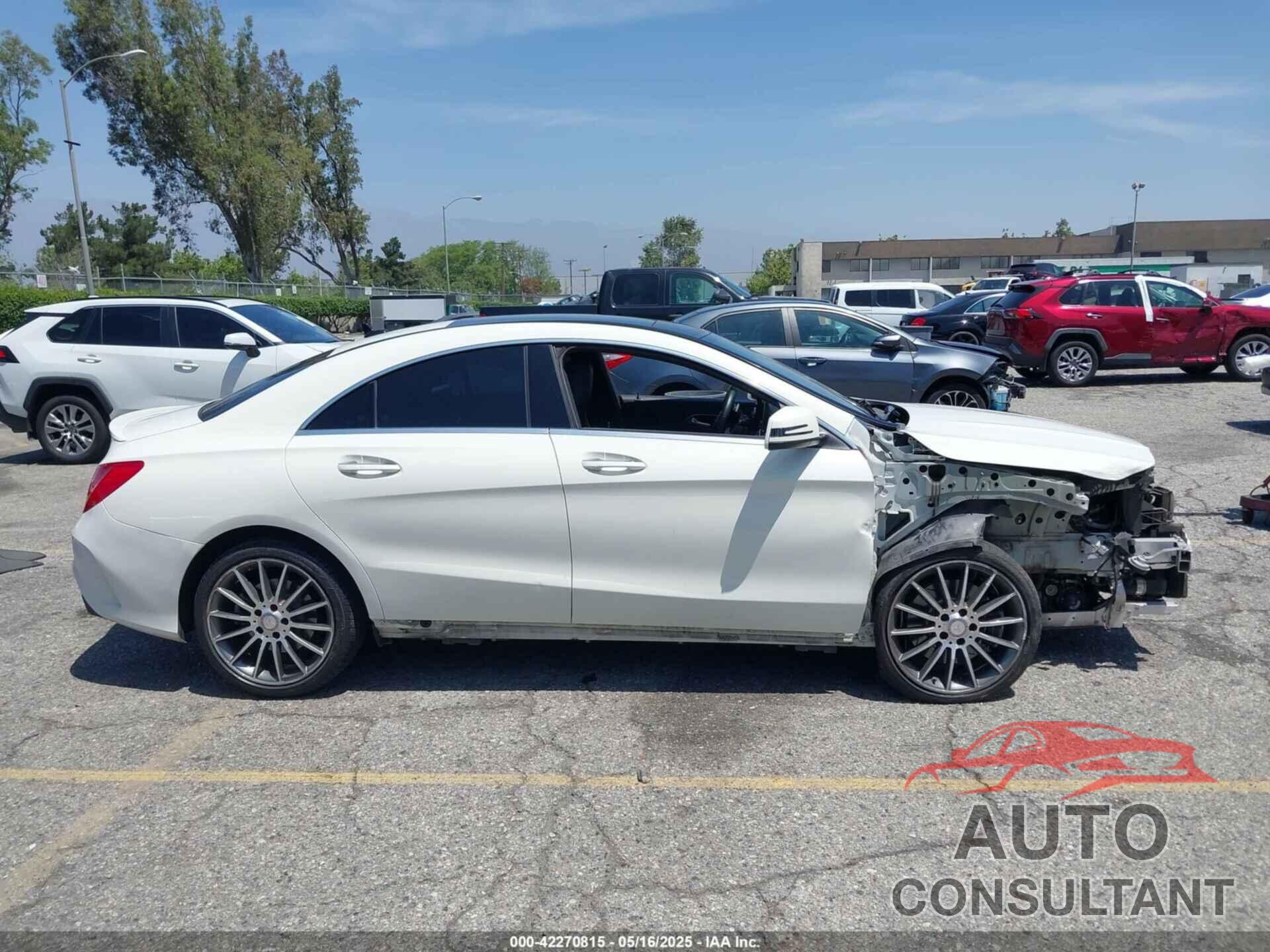 MERCEDES-BENZ CLA 250 2016 - WDDSJ4EB2GN333956