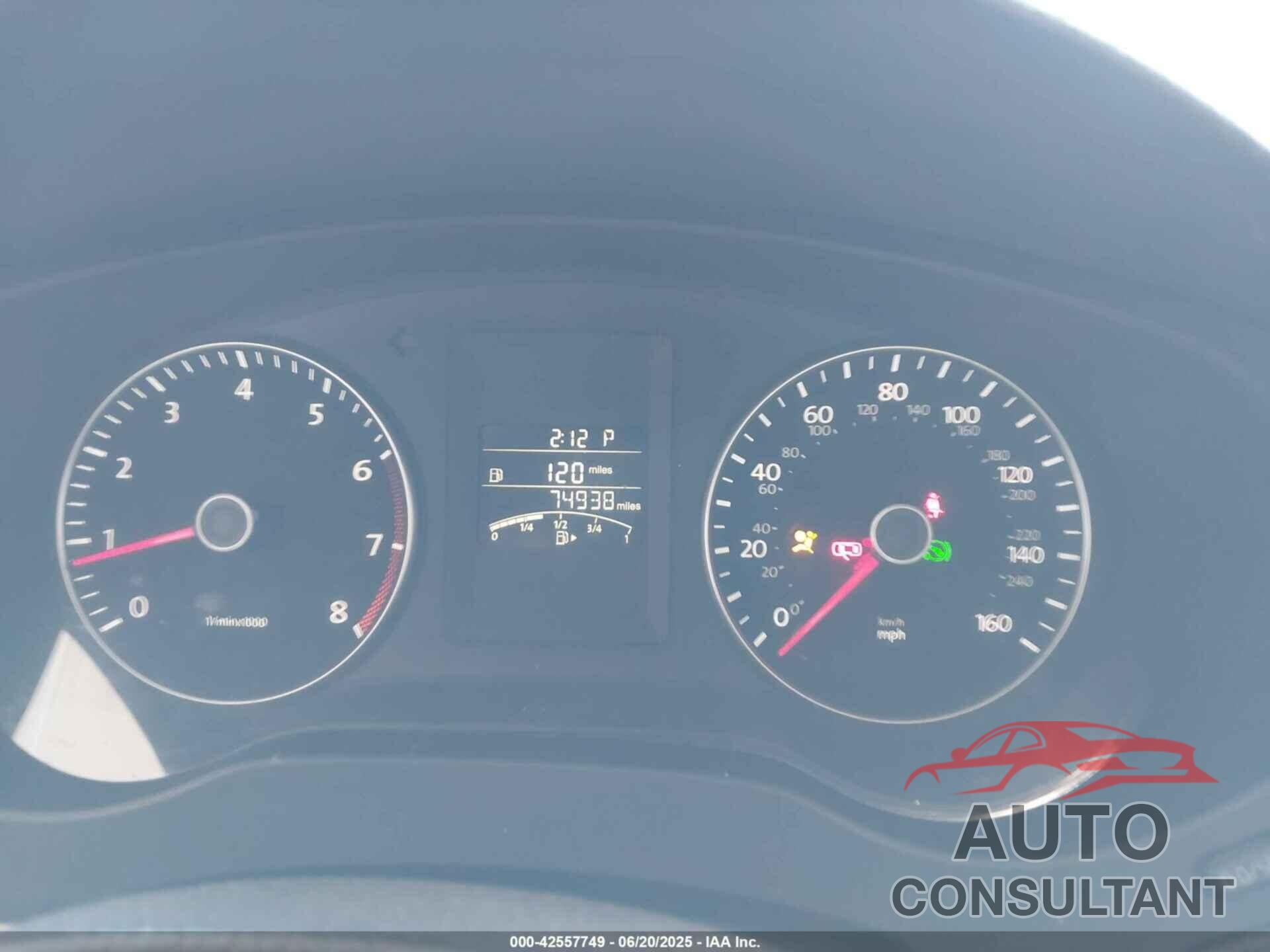 VOLKSWAGEN JETTA 2014 - 3VWD07AJ7EM431972