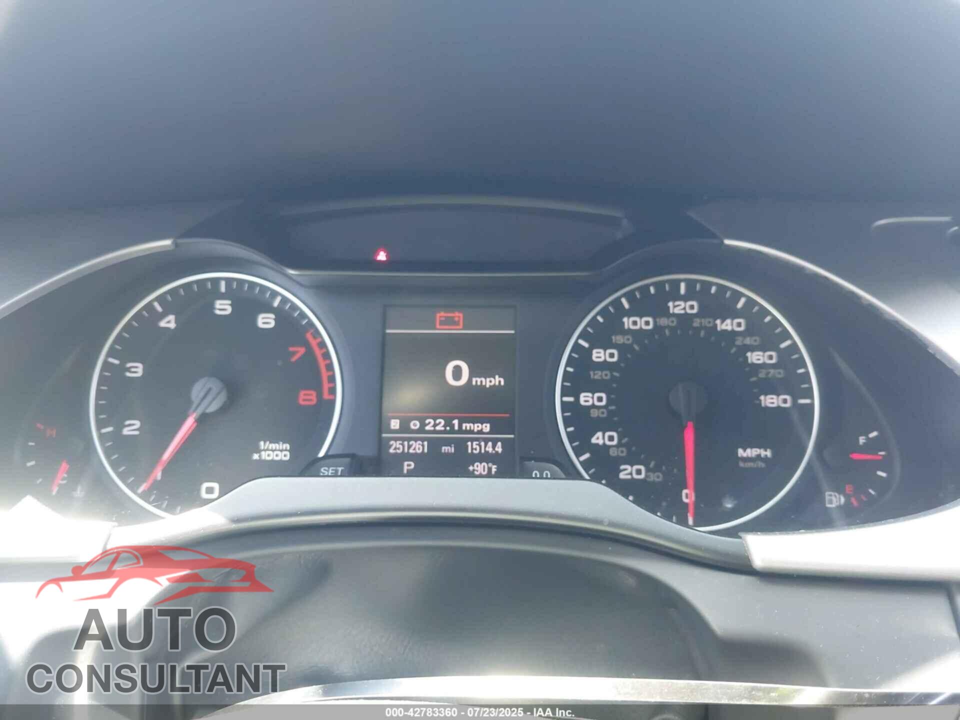 AUDI A4 2012 - WAUFFAFL7CA098939