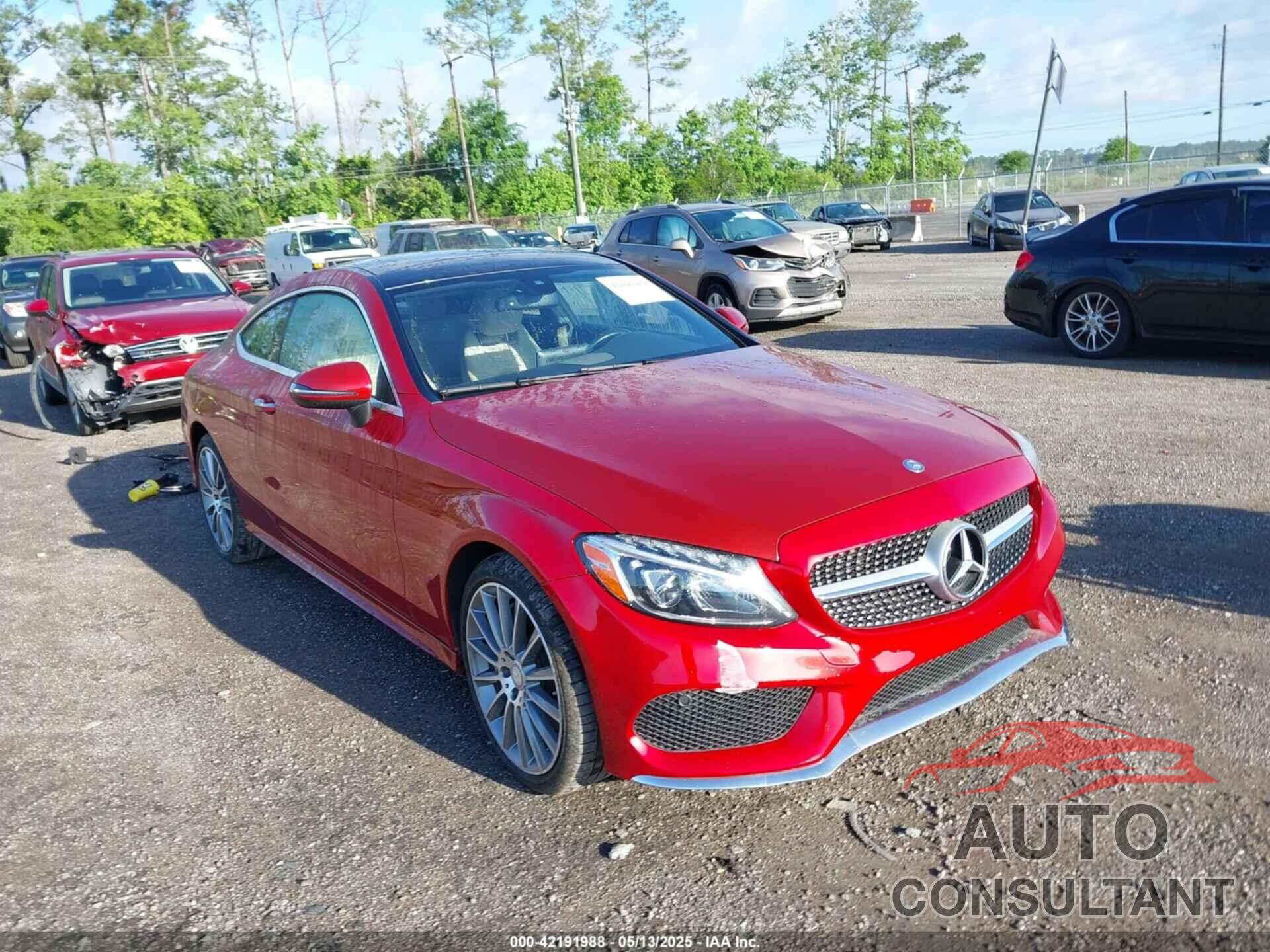 MERCEDES-BENZ C 2017 - WDDWJ4JBXHF421415