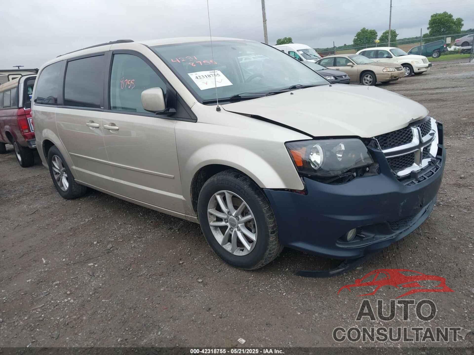 DODGE GRAND CARAVAN 2013 - 2C4RDGCG5DR628676