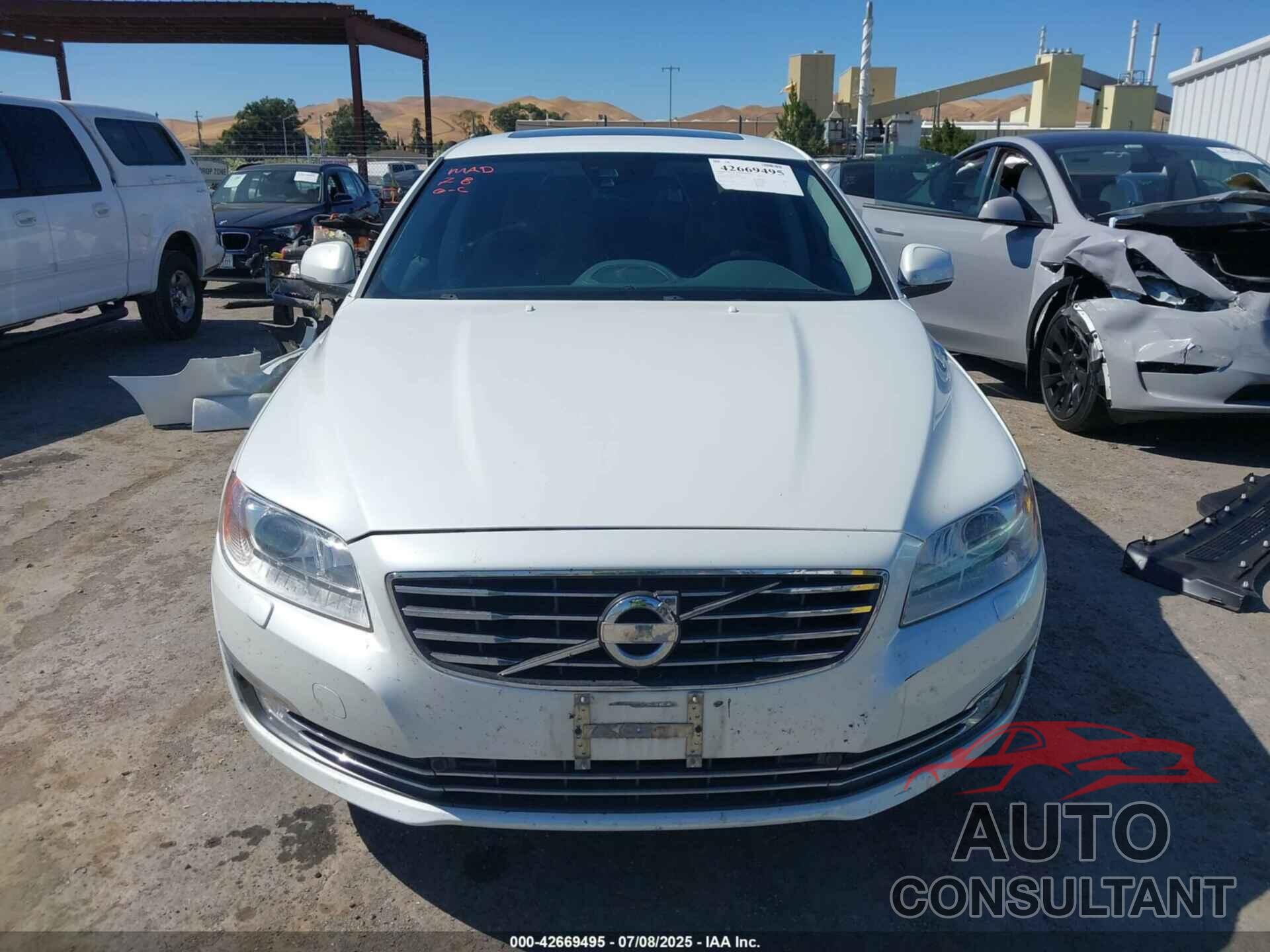 VOLVO S80 2014 - YV1902AH2E1179225