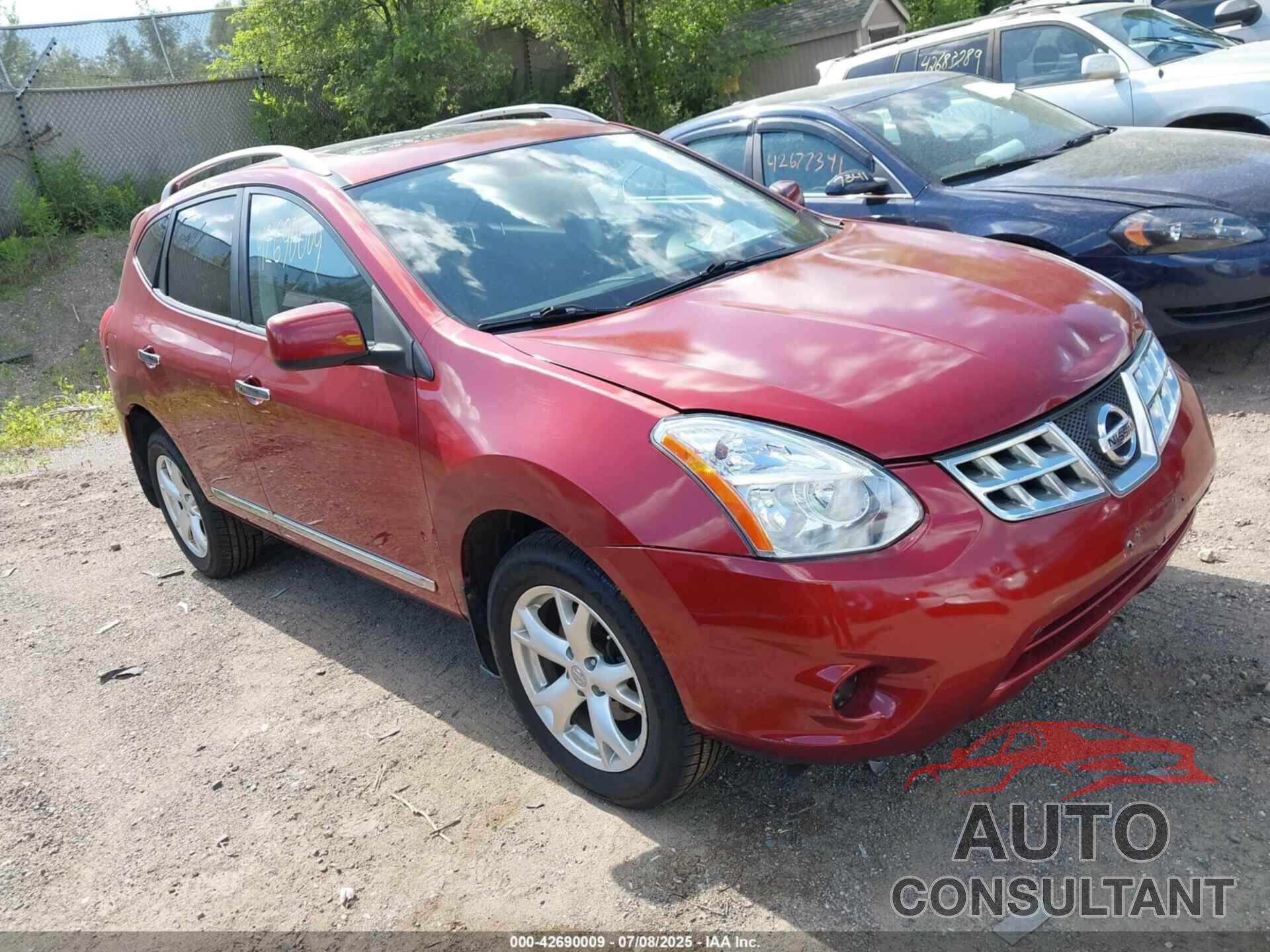 NISSAN ROGUE 2011 - JN8AS5MV9BW258779