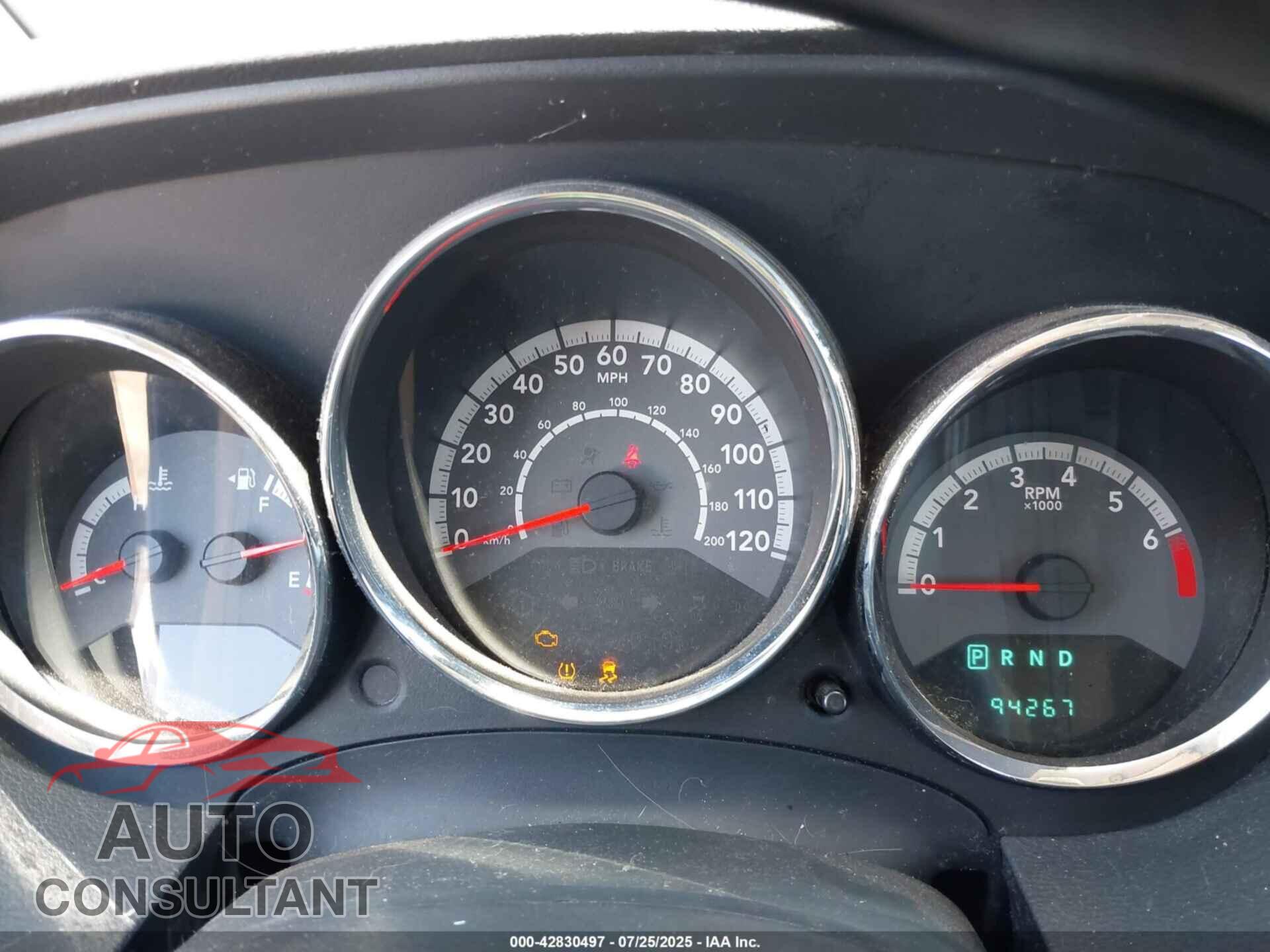 DODGE CALIBER 2011 - 1B3CB5HA6BD108542