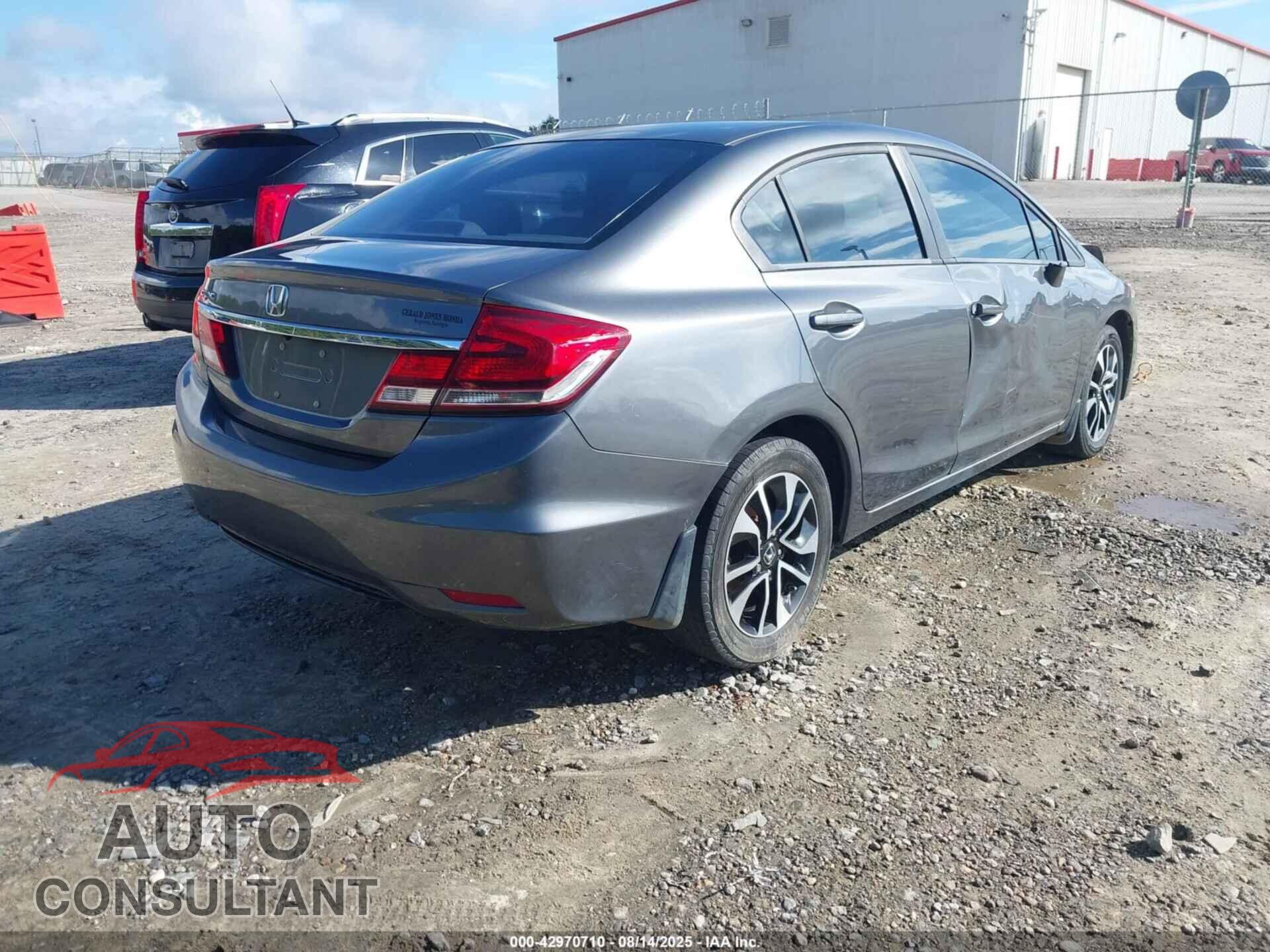 HONDA CIVIC 2013 - 19XFB2F87DE074803