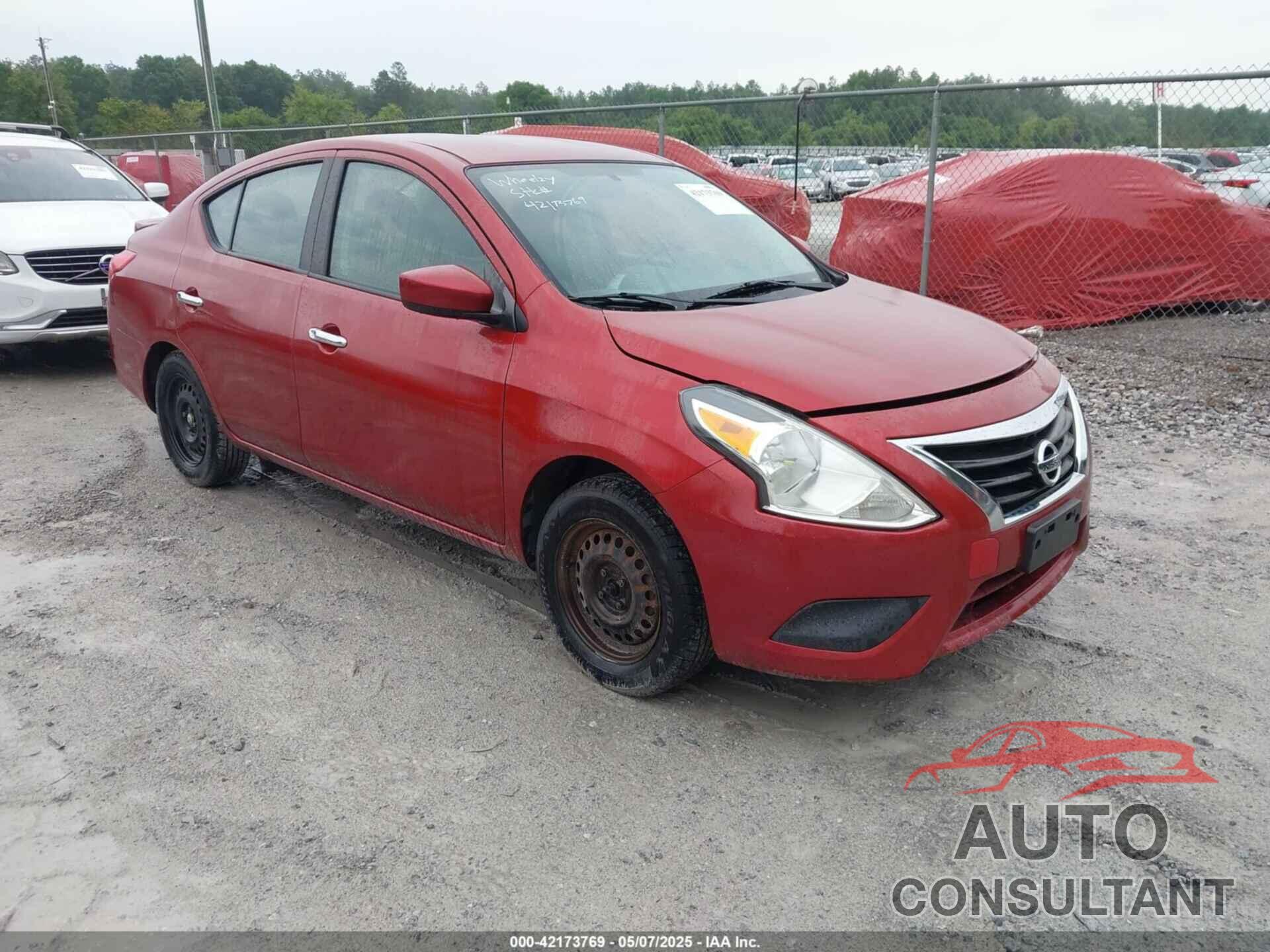 NISSAN VERSA 2019 - 3N1CN7AP2KL856511