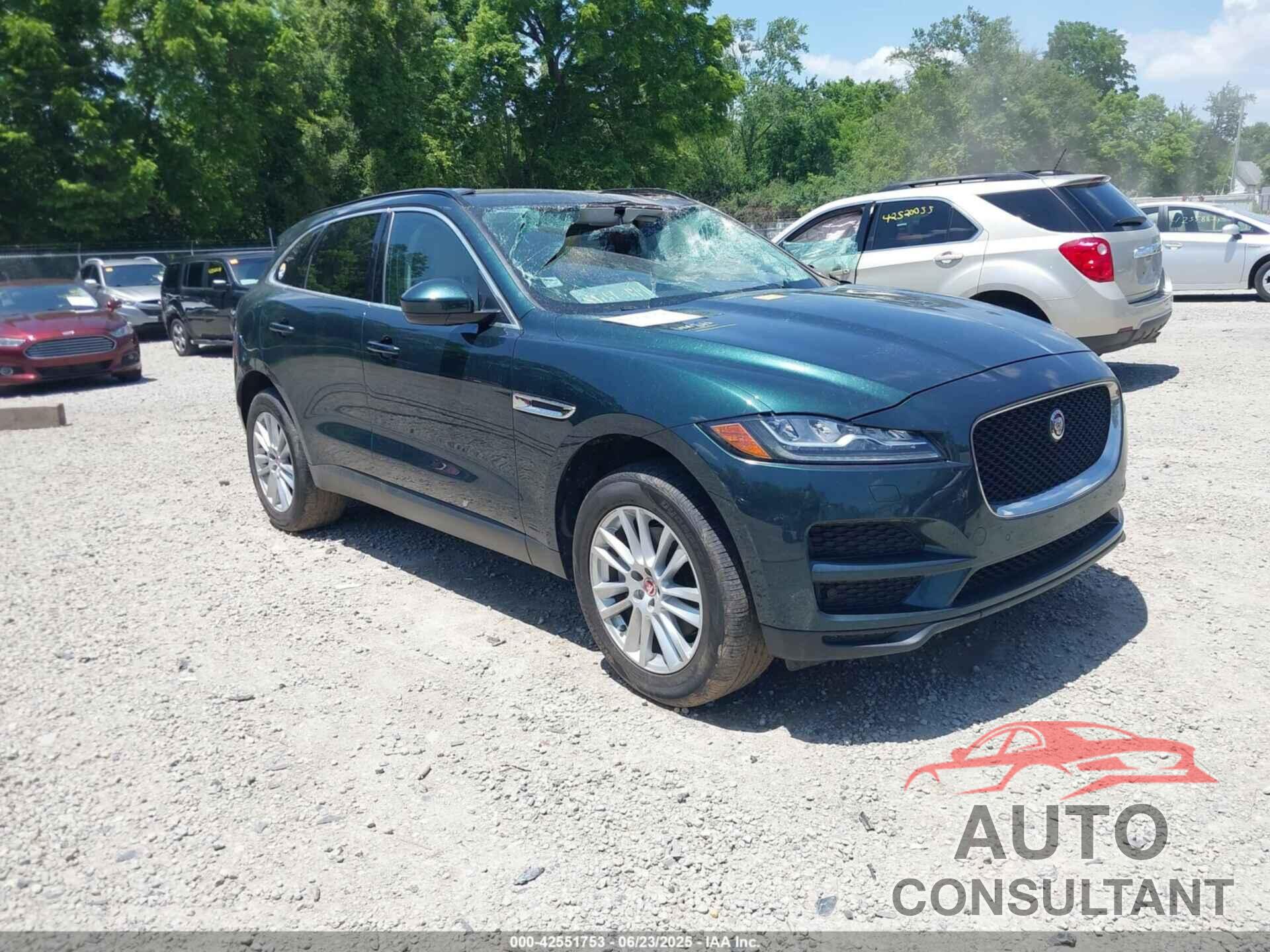 JAGUAR F-PACE 2017 - SADCK2BV1HA490874