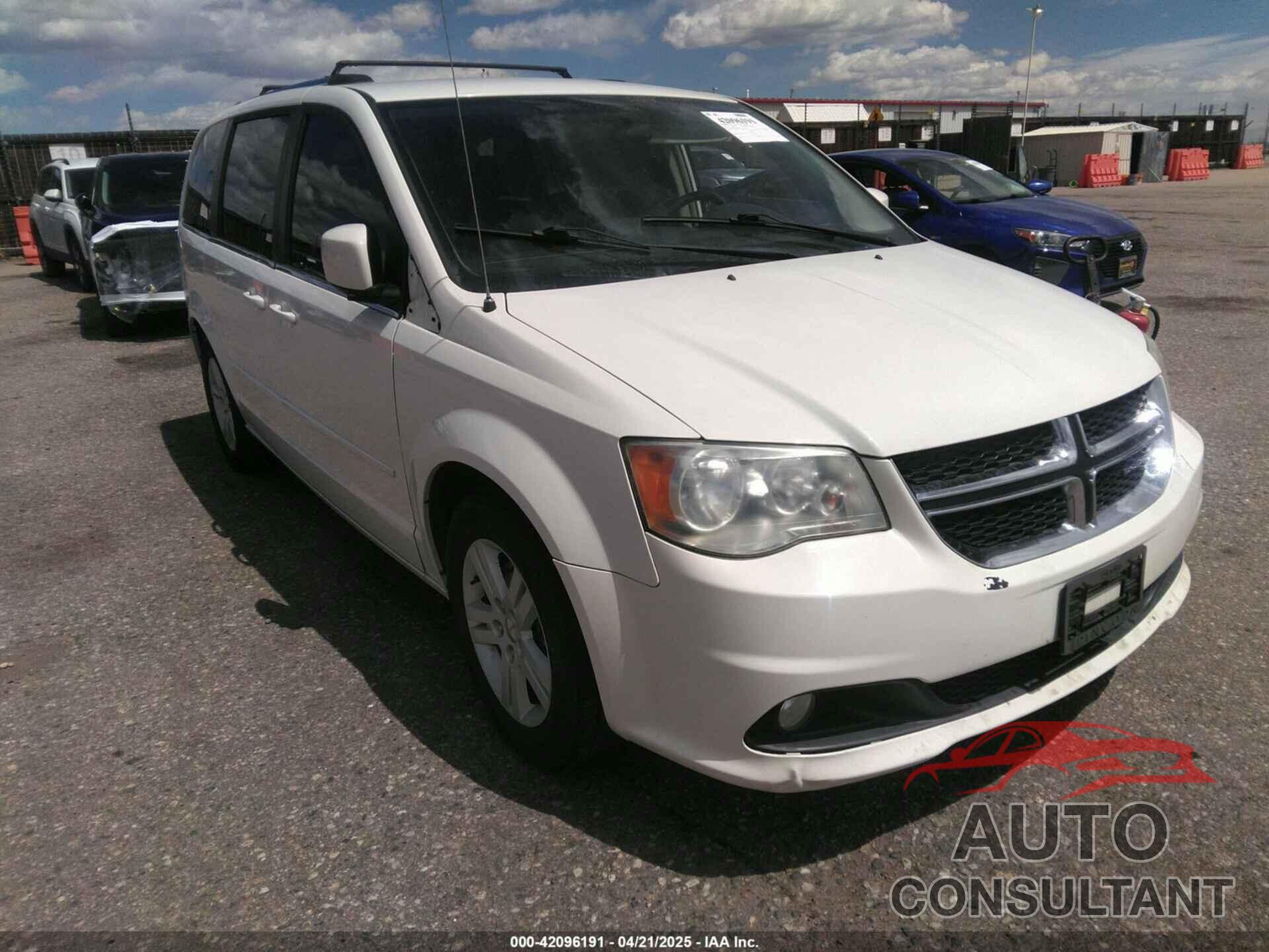 DODGE GRAND CARAVAN 2012 - 2C4RDGDG4CR228928